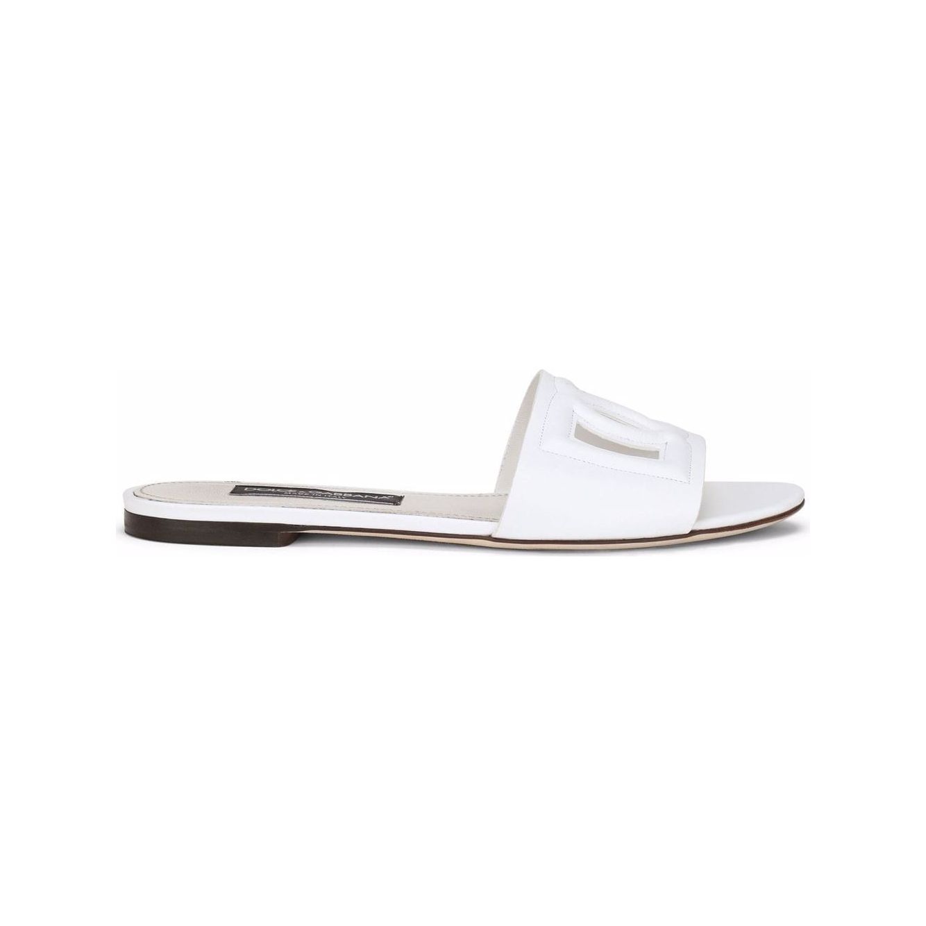 Dolce & Gabbana DG Logo leather sandals
