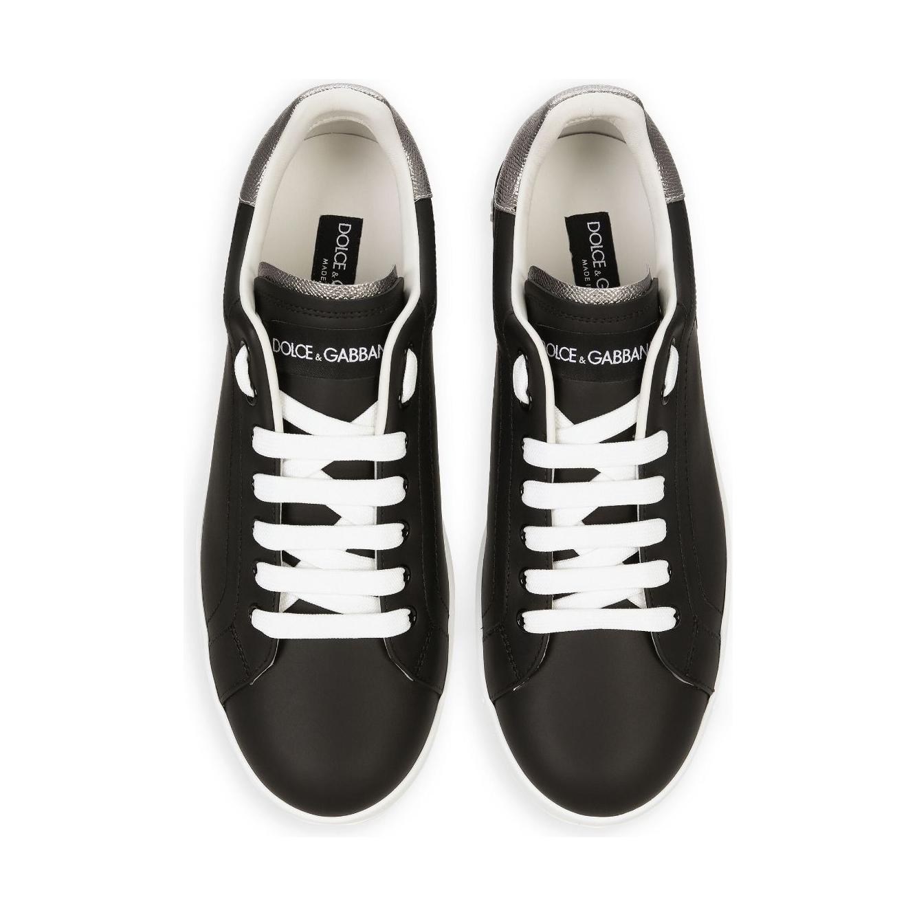 Dolce & Gabbana logo-patch low-top sneakers Sneakers Dolce & Gabbana Dark Slate Gray