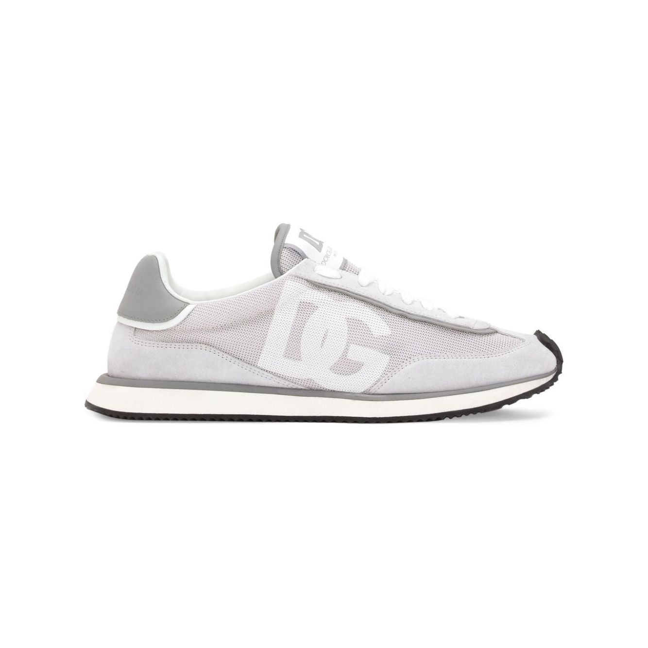 Dolce & Gabbana DG cushion sneakers in mixed materials Sneakers Dolce & Gabbana Light Gray