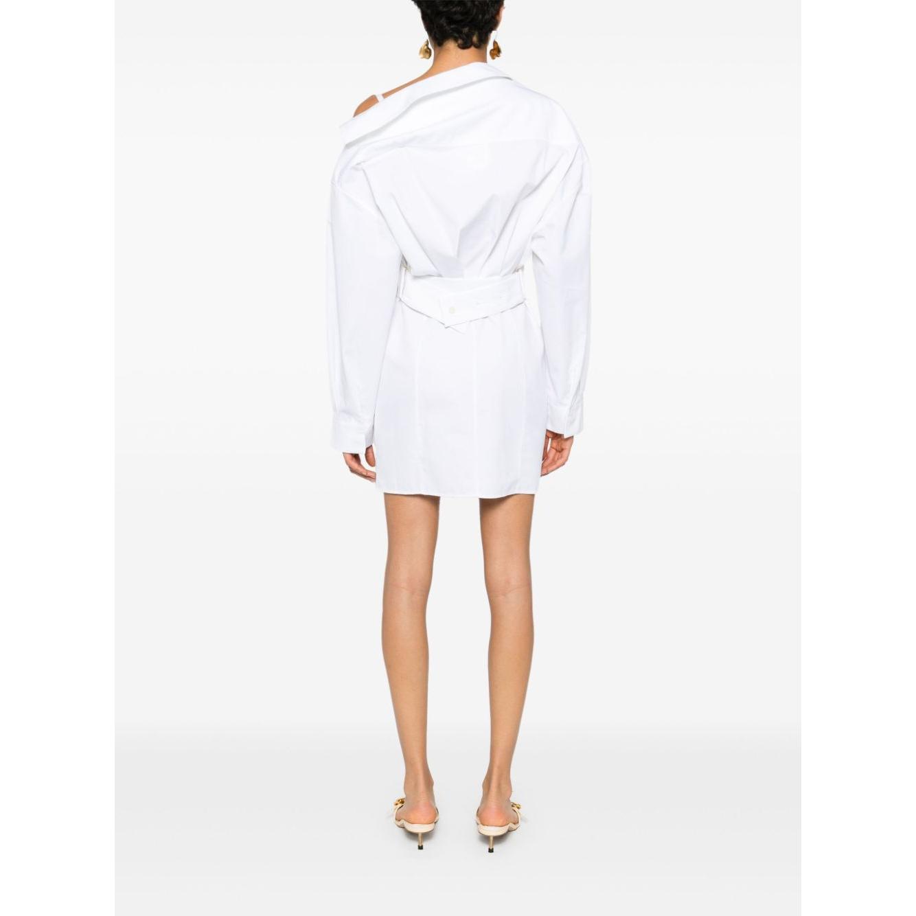 JACQUEMUS Dresses White Dresses JACQUEMUS White Smoke