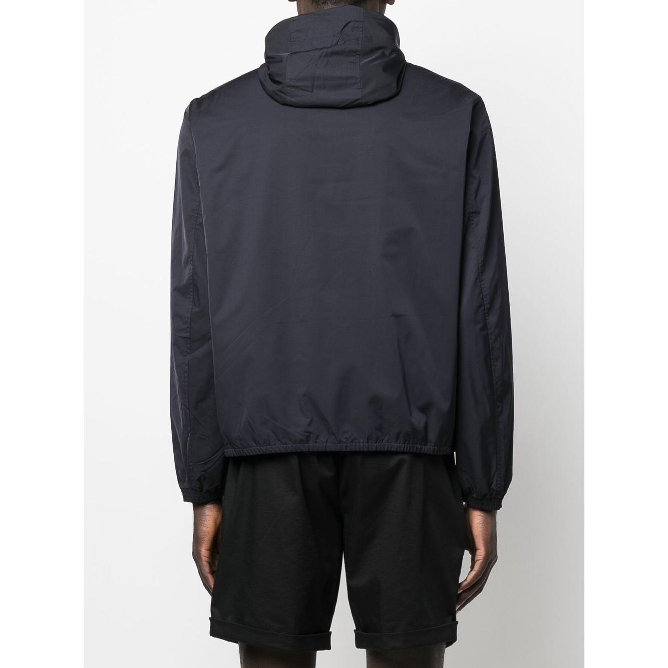 Emporio Armani water-repellent hooded jacket Jackets Emporio Armani Dark Slate Gray