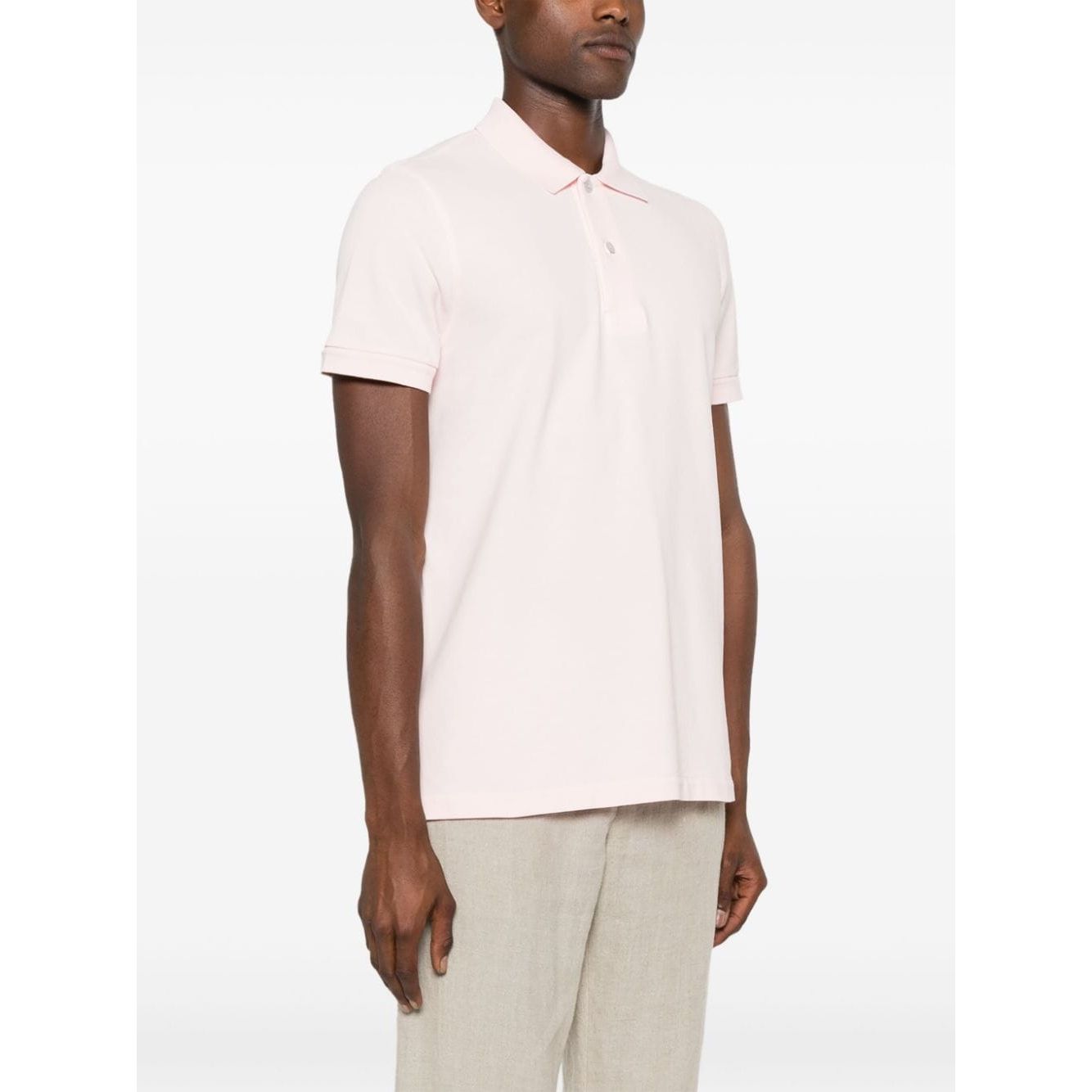 Tom Ford T-shirts and Polos Powder Topwear Tom Ford White Smoke