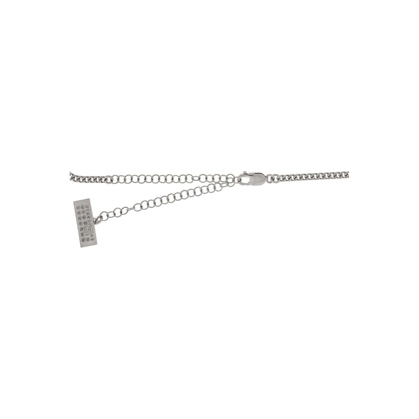 MM6 Maison Margiela Bijoux Silver Jewellery MM6 Maison Margiela Gray