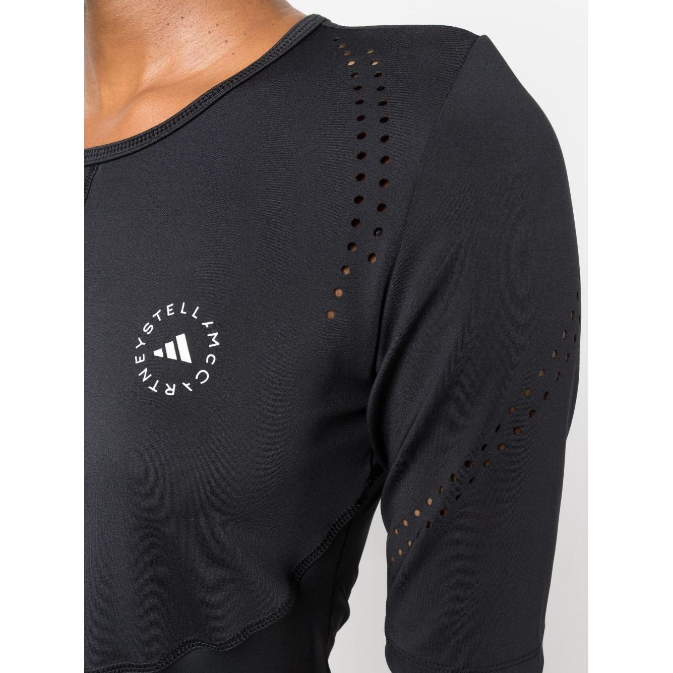 Adidas By Stella McCartney TruePurpose logo print training T-shirt Topwear Adidas By Stella McCartney Dark Slate Gray