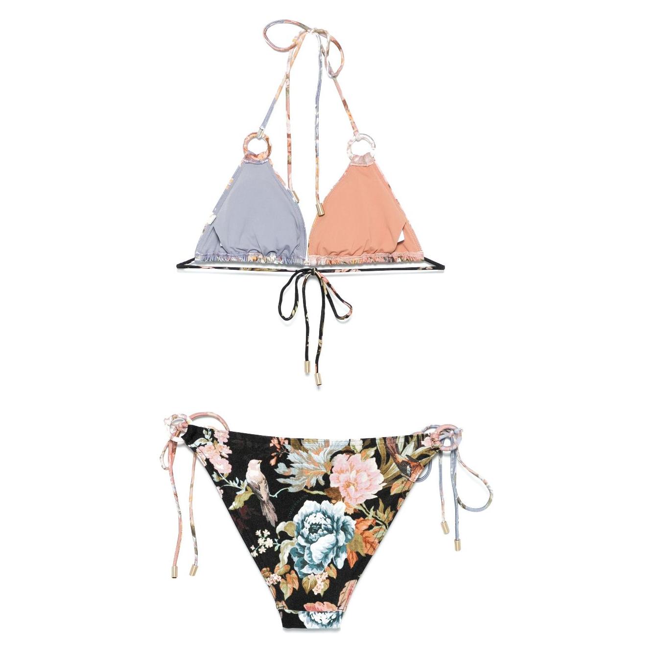 Zimmermann Sea clothing MultiColour Beachwear & underwear Zimmermann Light Gray