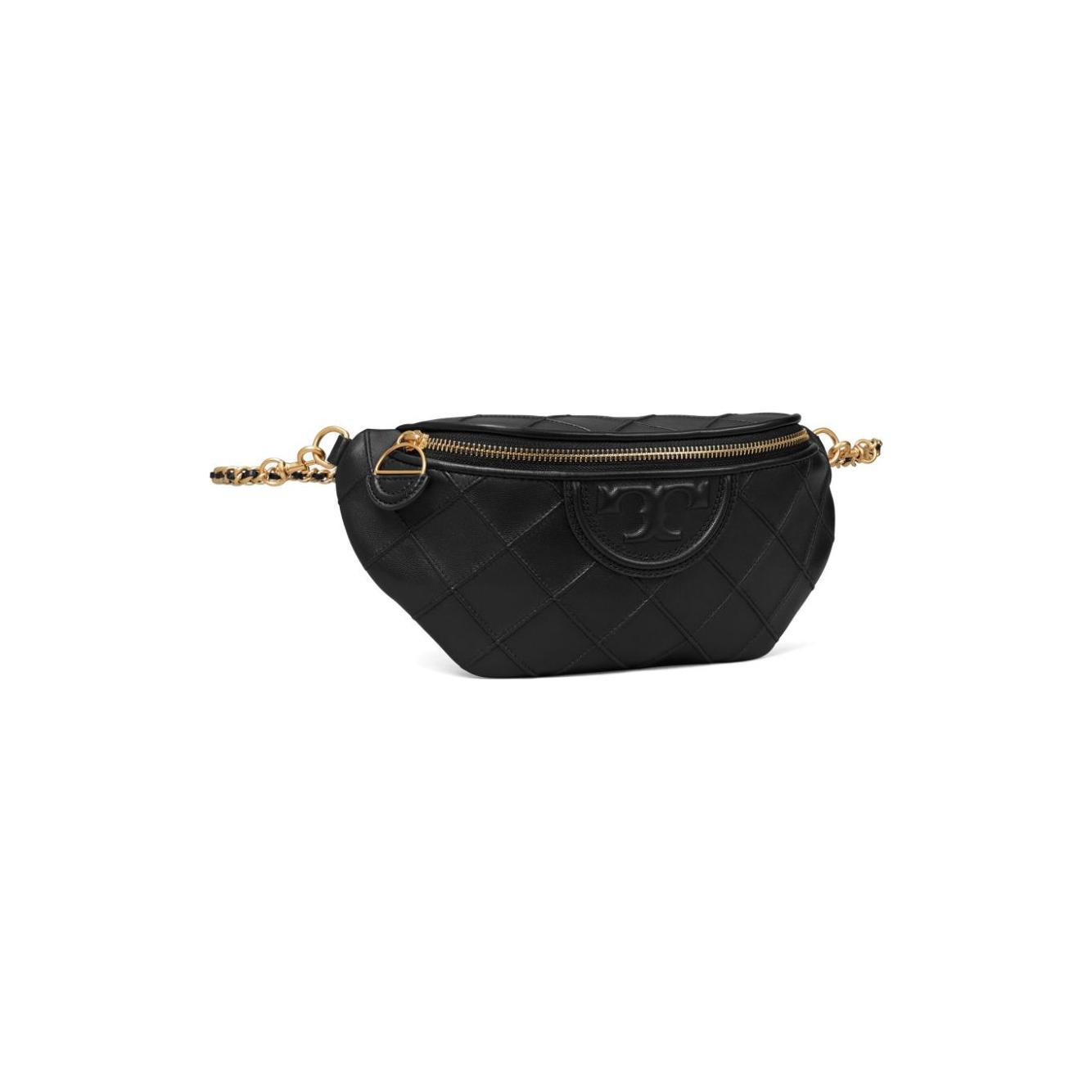 Tory Burch Fleming Soft Convertible Waist Bag Belt bags Tory Burch Dark Slate Gray