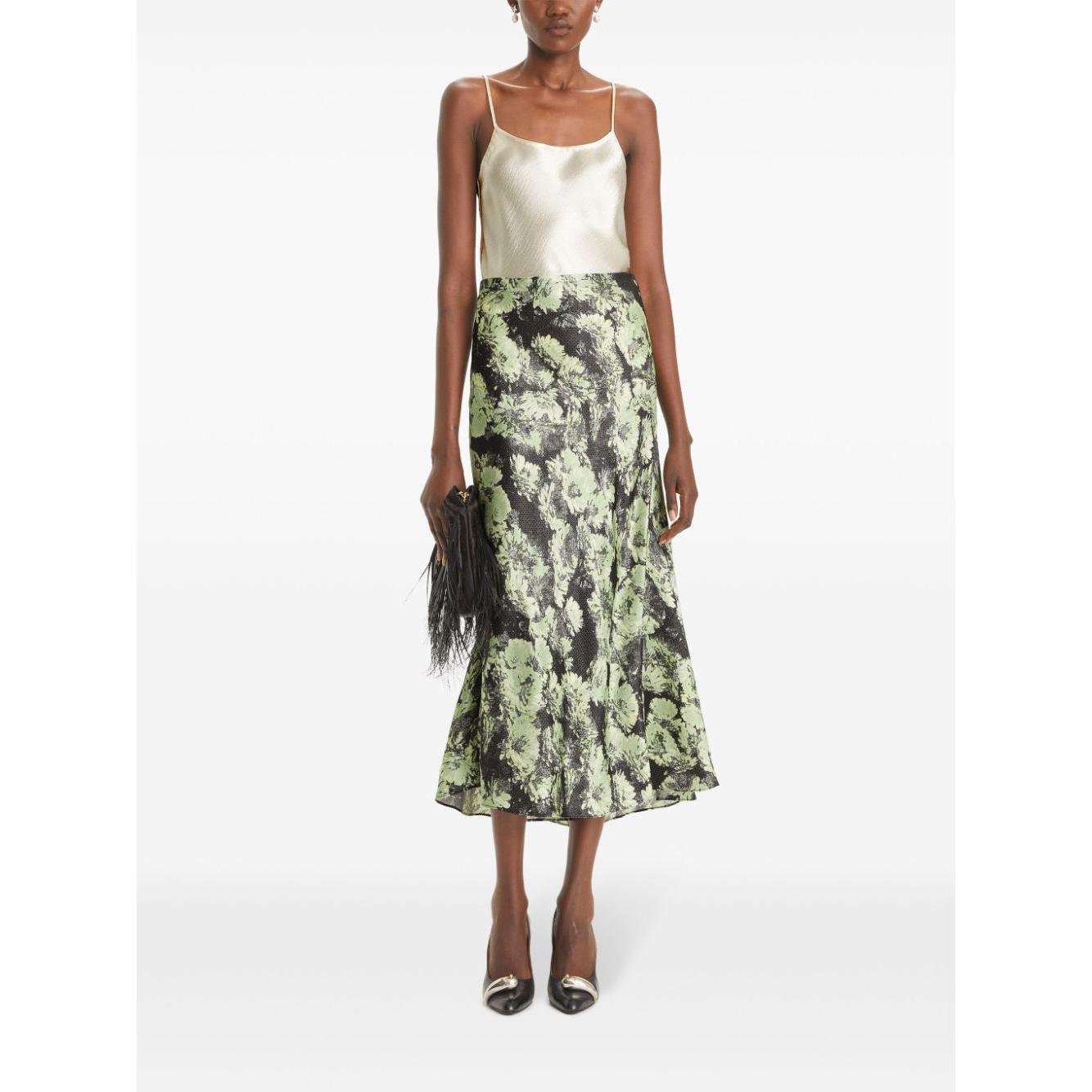 Tory Burch Skirts Green Skirts Tory Burch White Smoke
