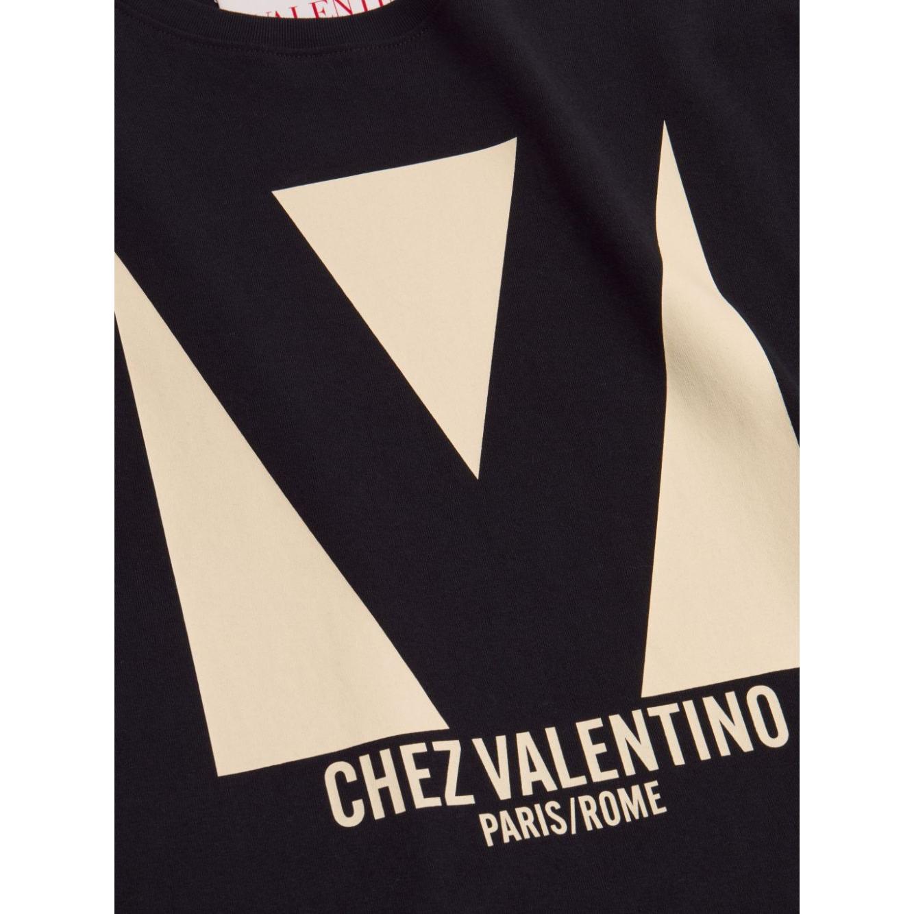 Valentino T-shirts and Polos Black Topwear Valentino Black