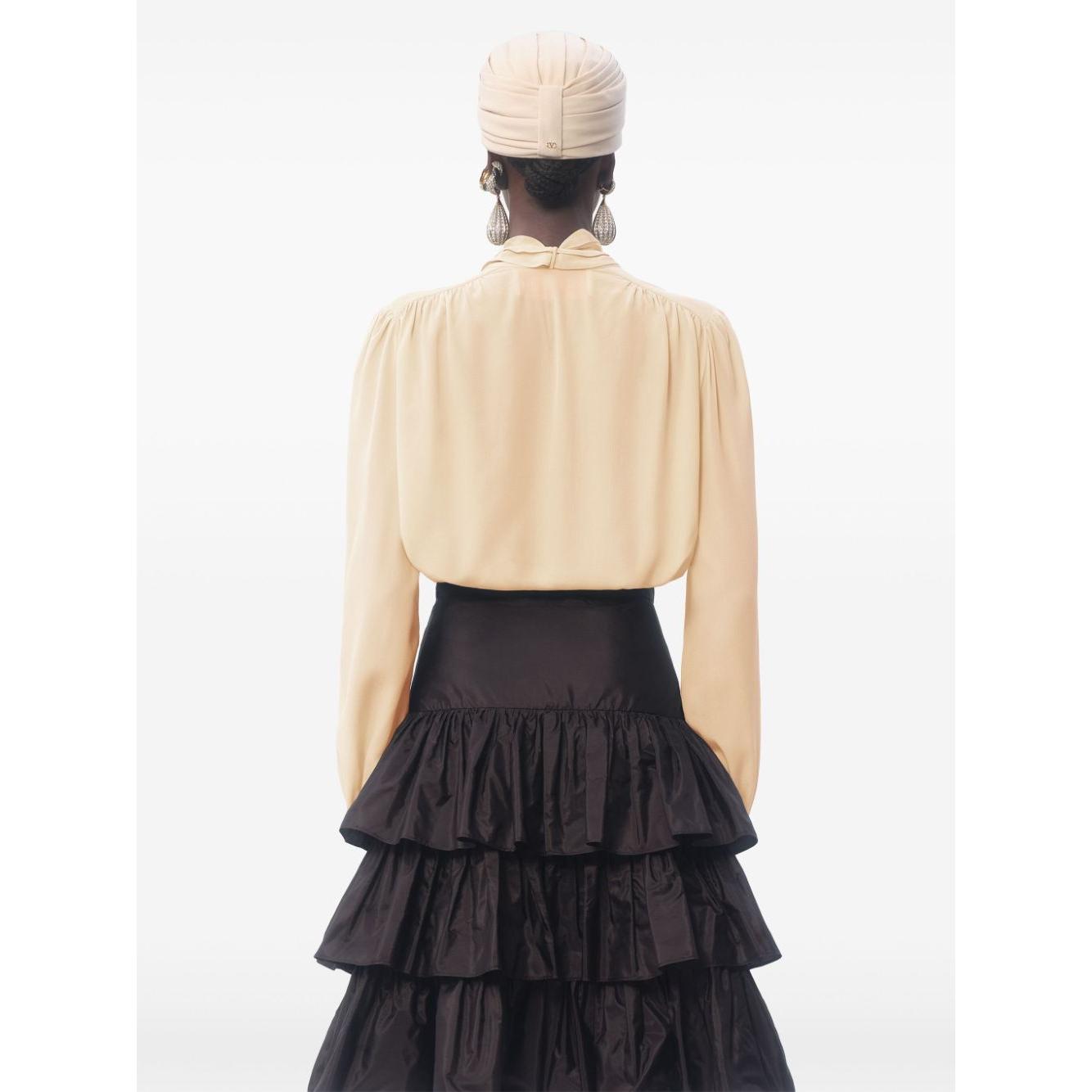 Valentino Shirts Beige Shirts Valentino Dark Slate Gray