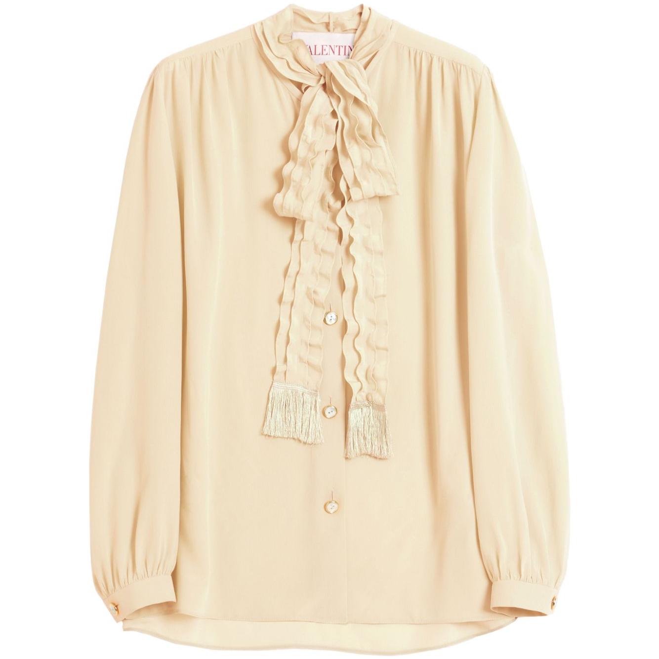 Valentino Shirts Beige Shirts Valentino Bisque