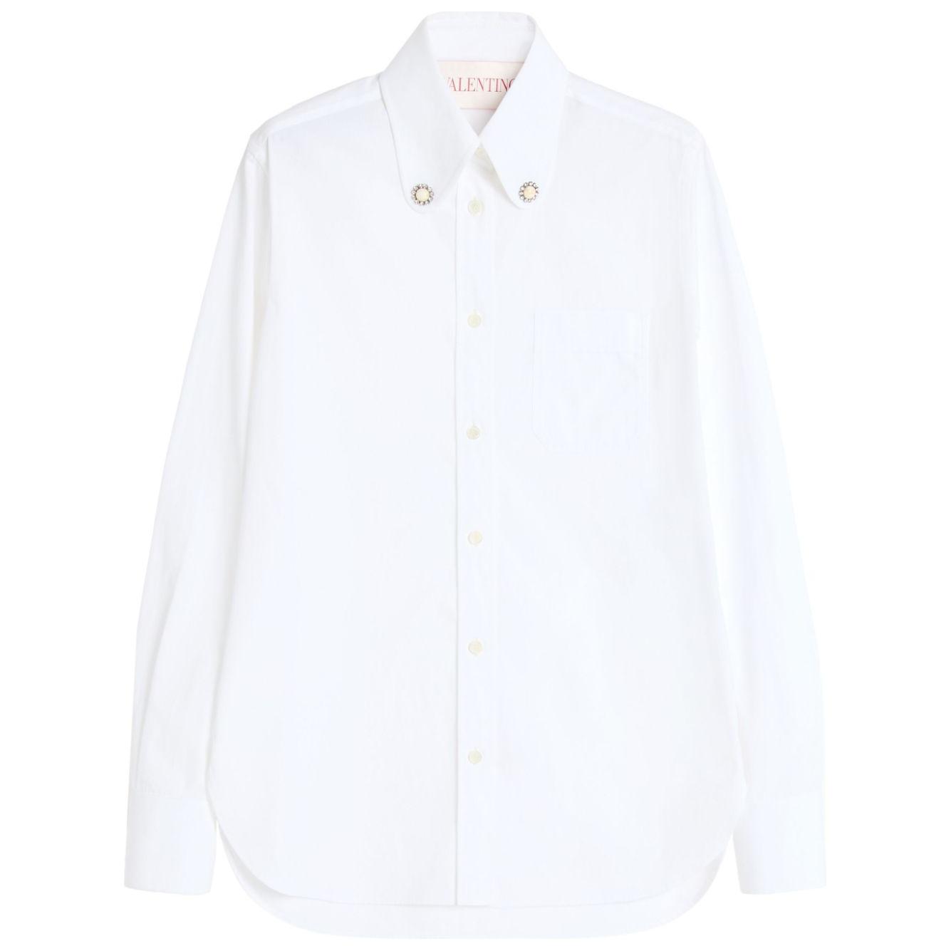 Valentino Shirts White Shirts Valentino White Smoke