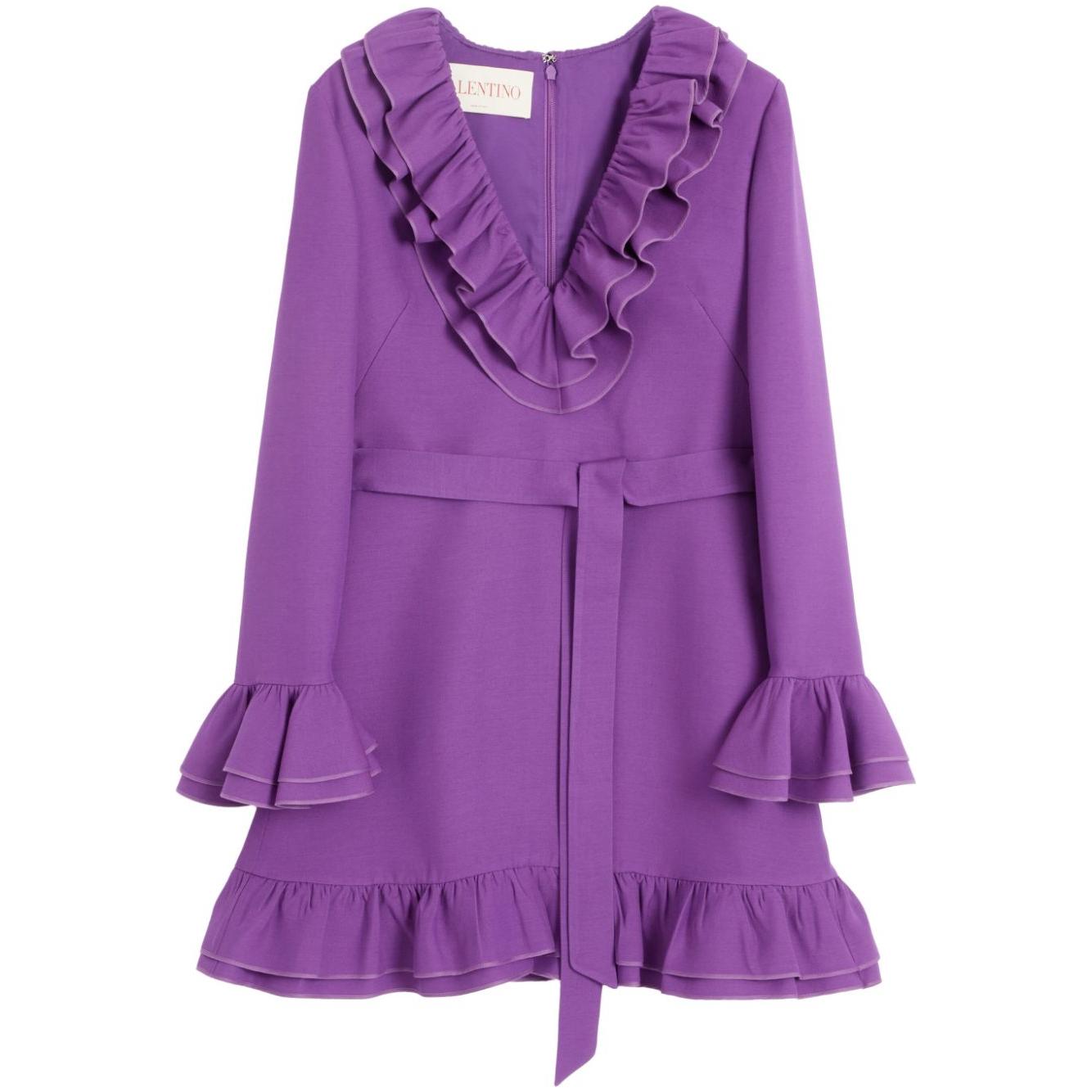 Valentino Dresses Purple Dresses Valentino Slate Gray