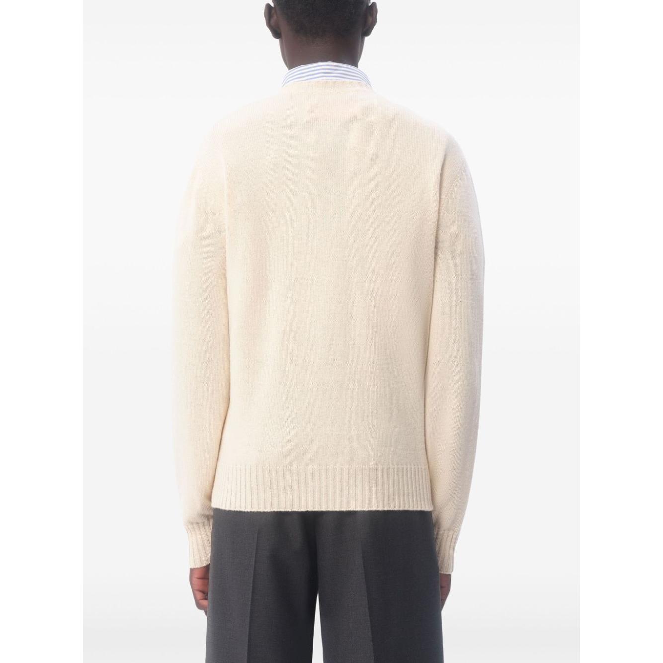 Valentino Sweaters White Topwear Valentino Beige