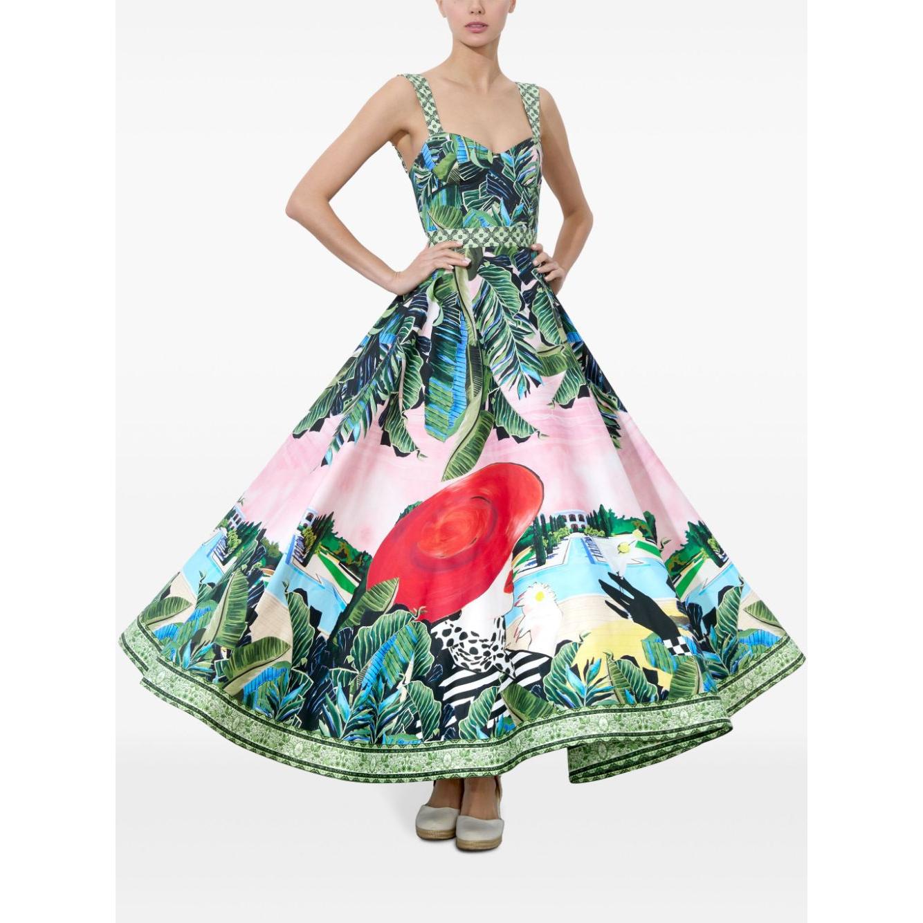 Alice + Olivia Dresses MultiColour Dresses Alice + Olivia Dark Slate Gray