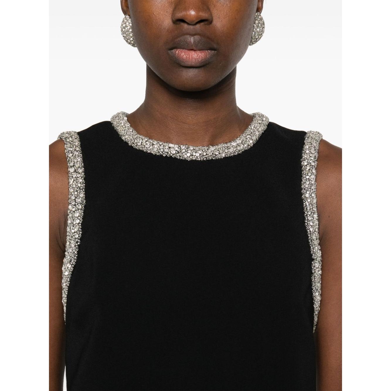 Alice + Olivia Top Black Topwear Alice + Olivia Black