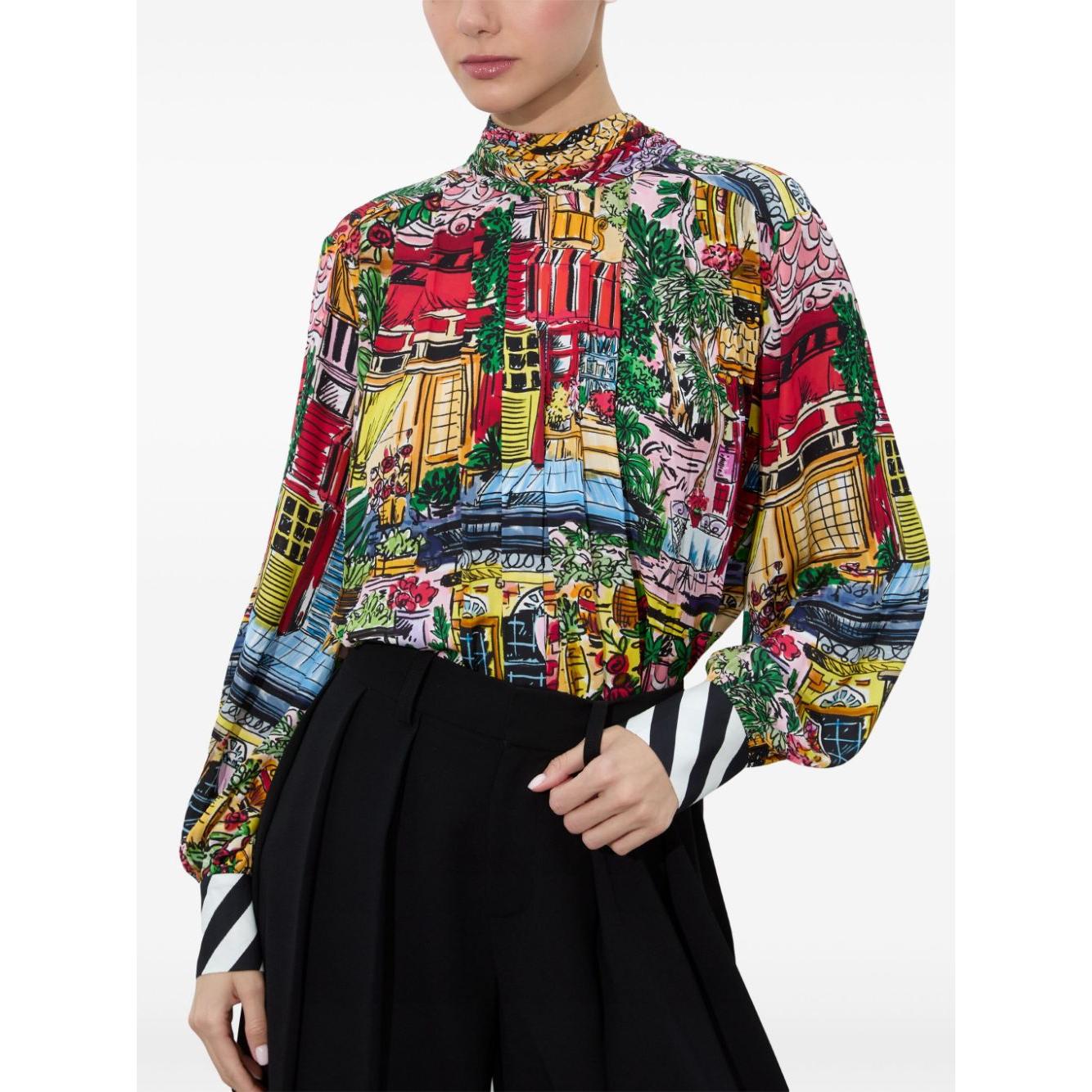 Alice + Olivia Shirts MultiColour Shirts Alice + Olivia Antique White