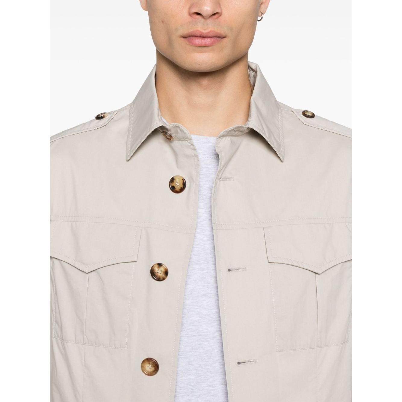 Brunello Cucinelli Jackets Beige Jackets Brunello Cucinelli Light Gray