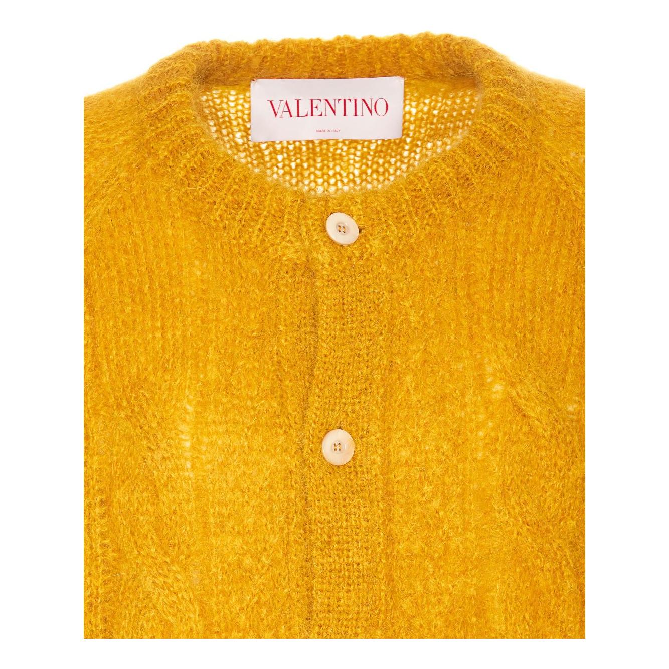 Valentino Sweaters Orange Topwear Valentino Goldenrod