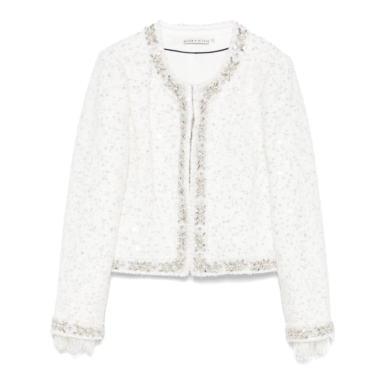Alice + Olivia Jackets White Jackets Alice + Olivia White Smoke