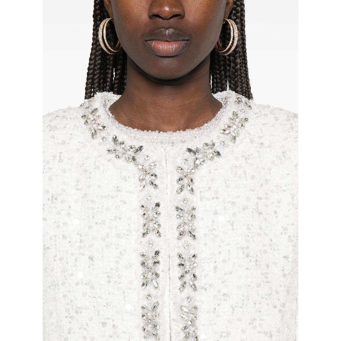 Alice + Olivia Jackets White Jackets Alice + Olivia Dark Slate Gray
