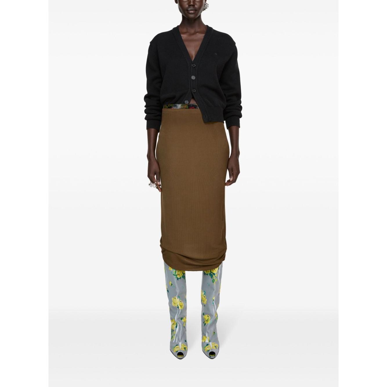 Acne cardigan with appliqué Topwear Acne Dark Slate Gray