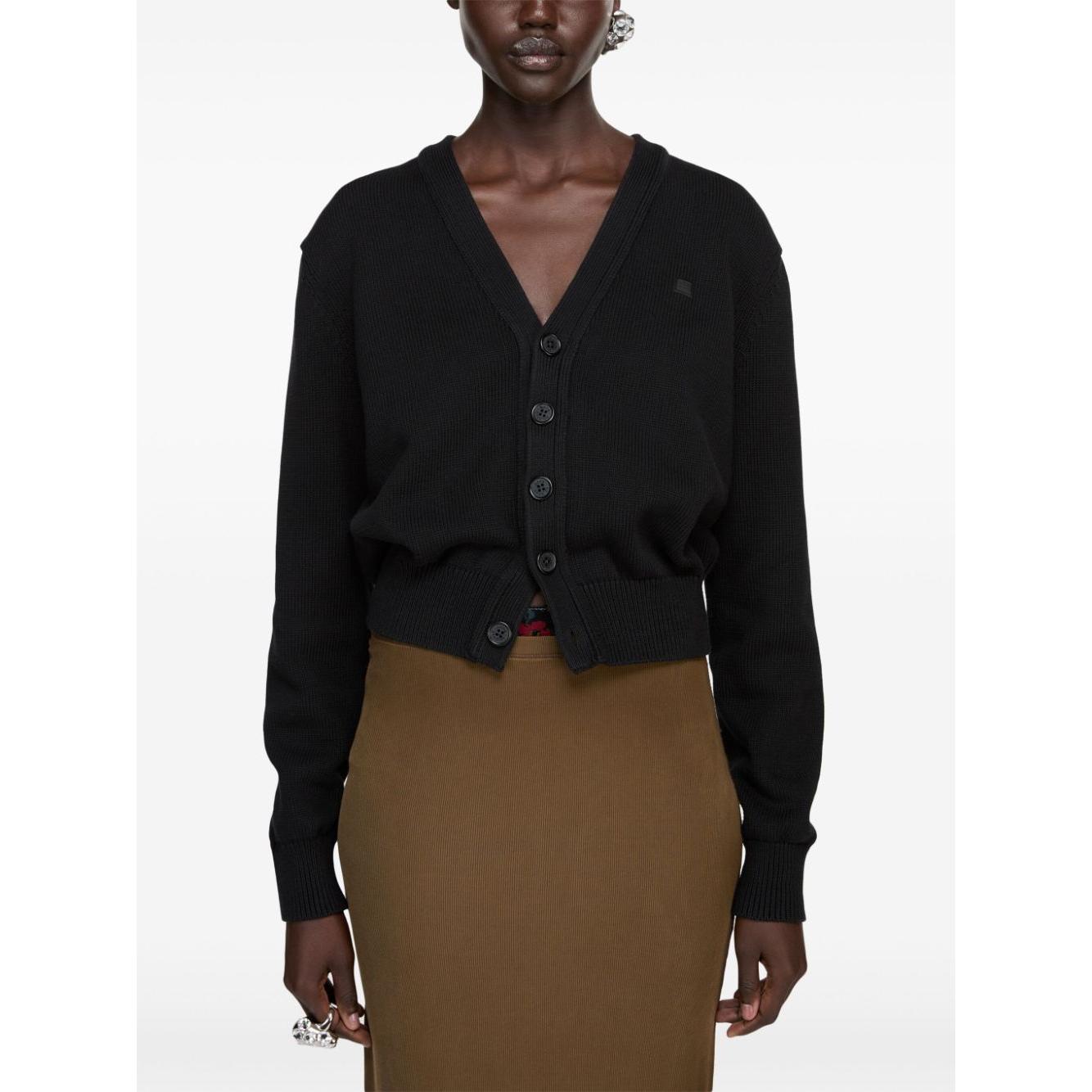 Acne cardigan V-neckline Topwear Acne Dark Slate Gray