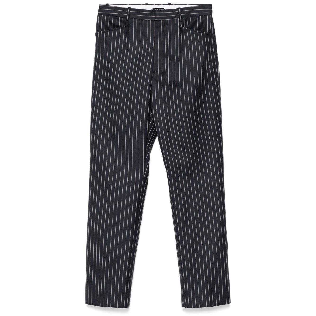 Tom Ford striped trousers Trousers Tom Ford Dark Slate Gray