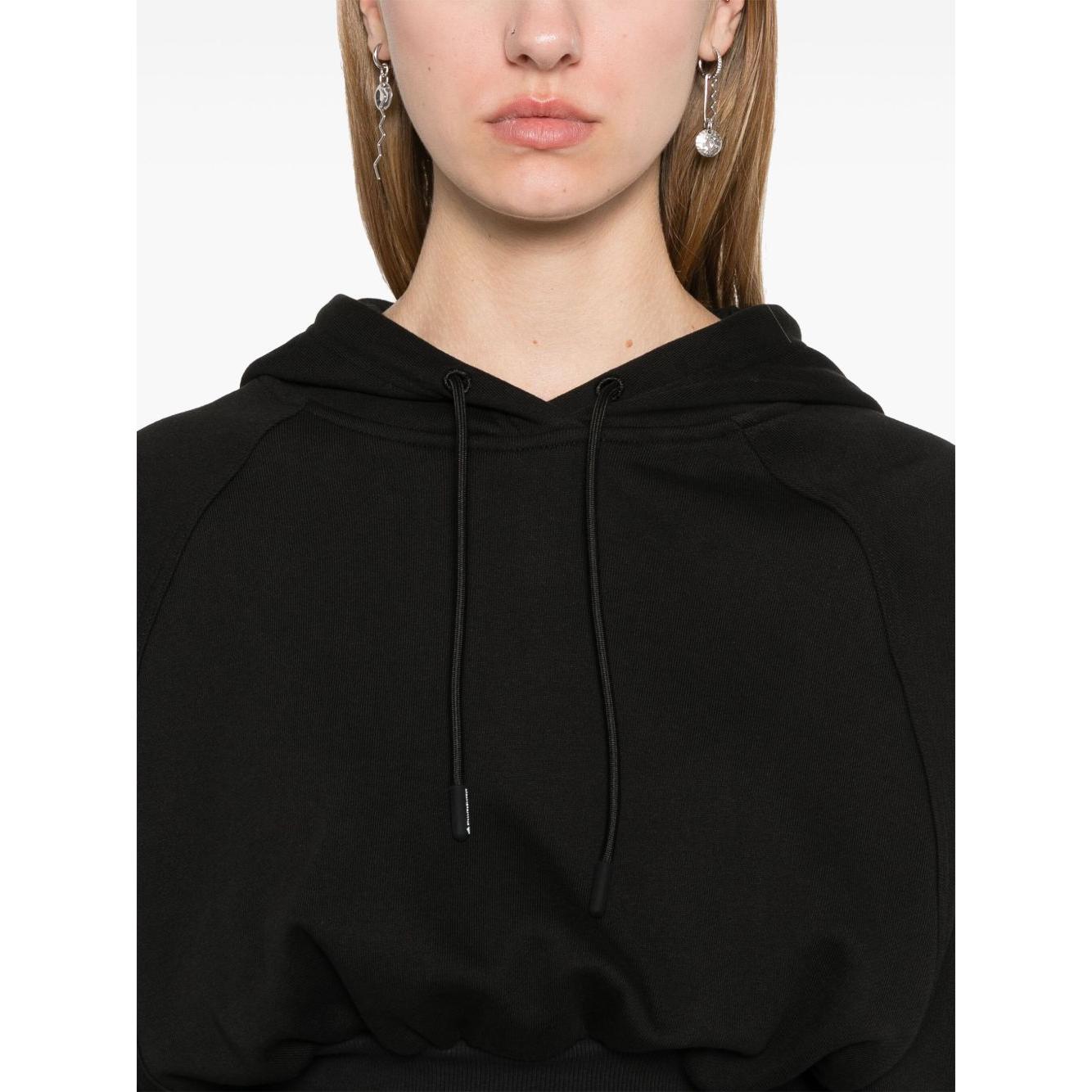 Adidas By Stella McCartney crop hoodie Topwear Adidas By Stella McCartney Black