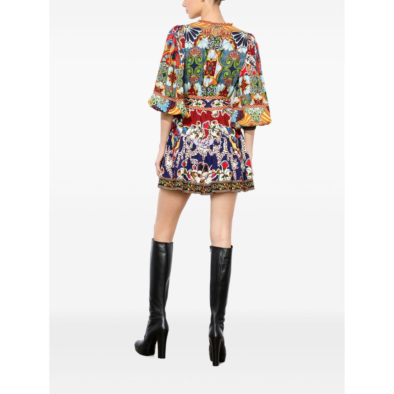Alice + Olivia Sadie dress Dresses Alice + Olivia White Smoke
