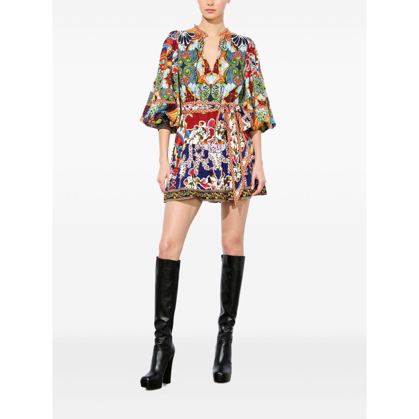 Alice + Olivia Sadie dress Dresses Alice + Olivia White Smoke