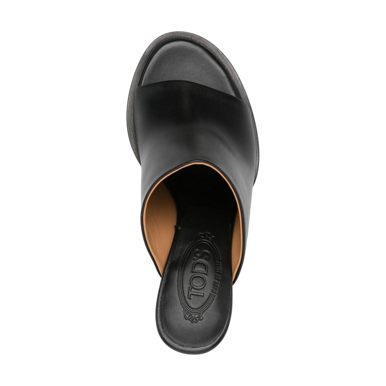 Tod's Sandals Black Sandals Tod'S Dark Slate Gray