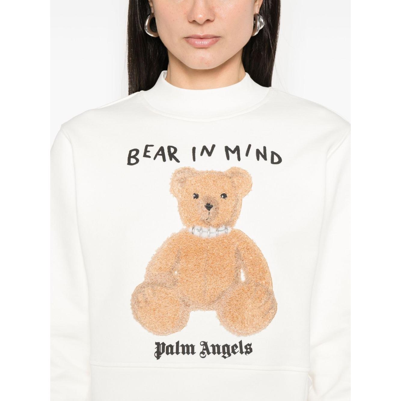 Palm Angels bear in mind sweatshirt Topwear Palm Angels Antique White