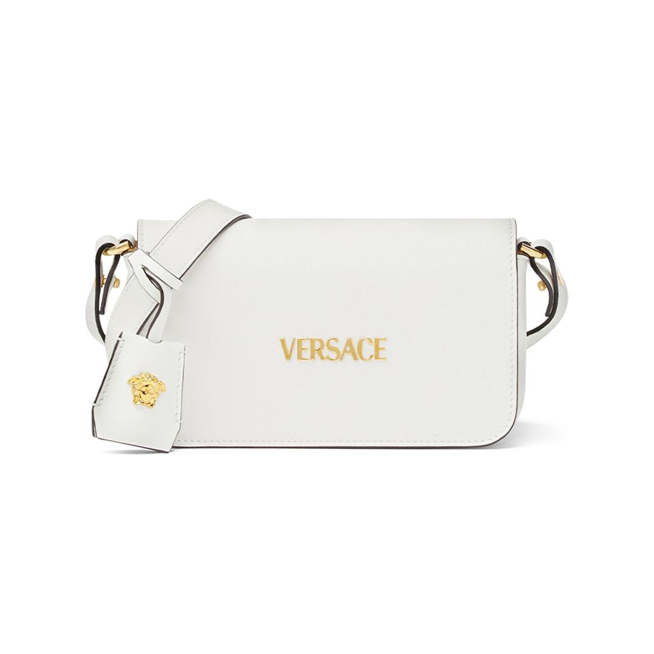Versace tag mini bag Clutches Versace Beige