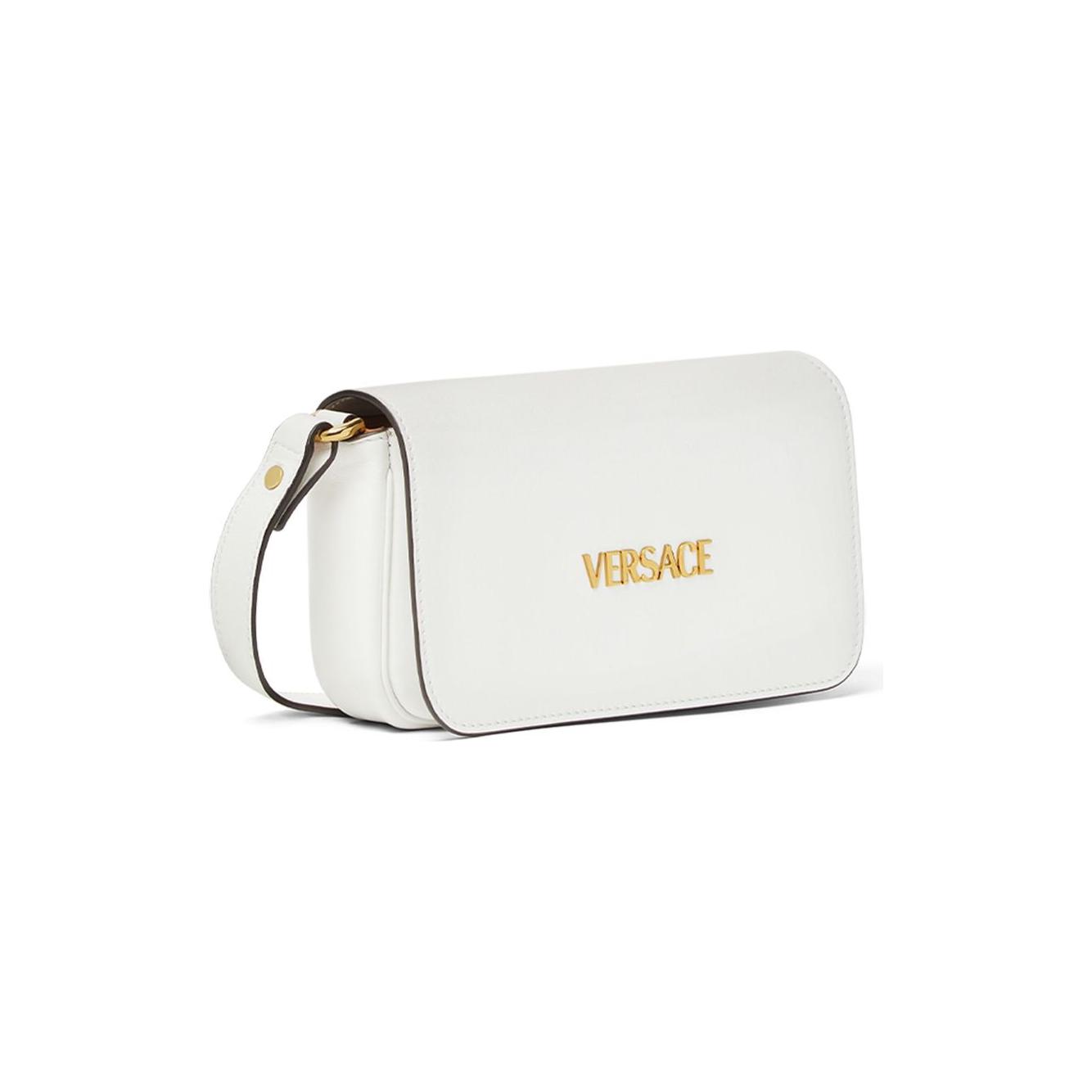 Versace tag mini bag Clutches Versace Beige