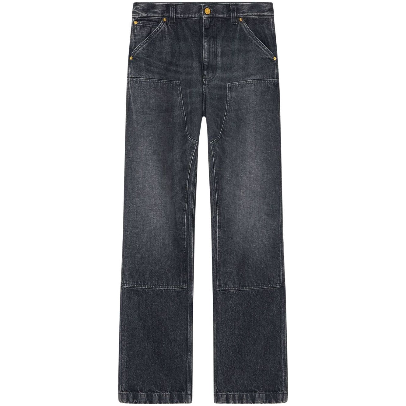 Versace Carpenter Jeans in Black Jeans Versace Dark Slate Gray