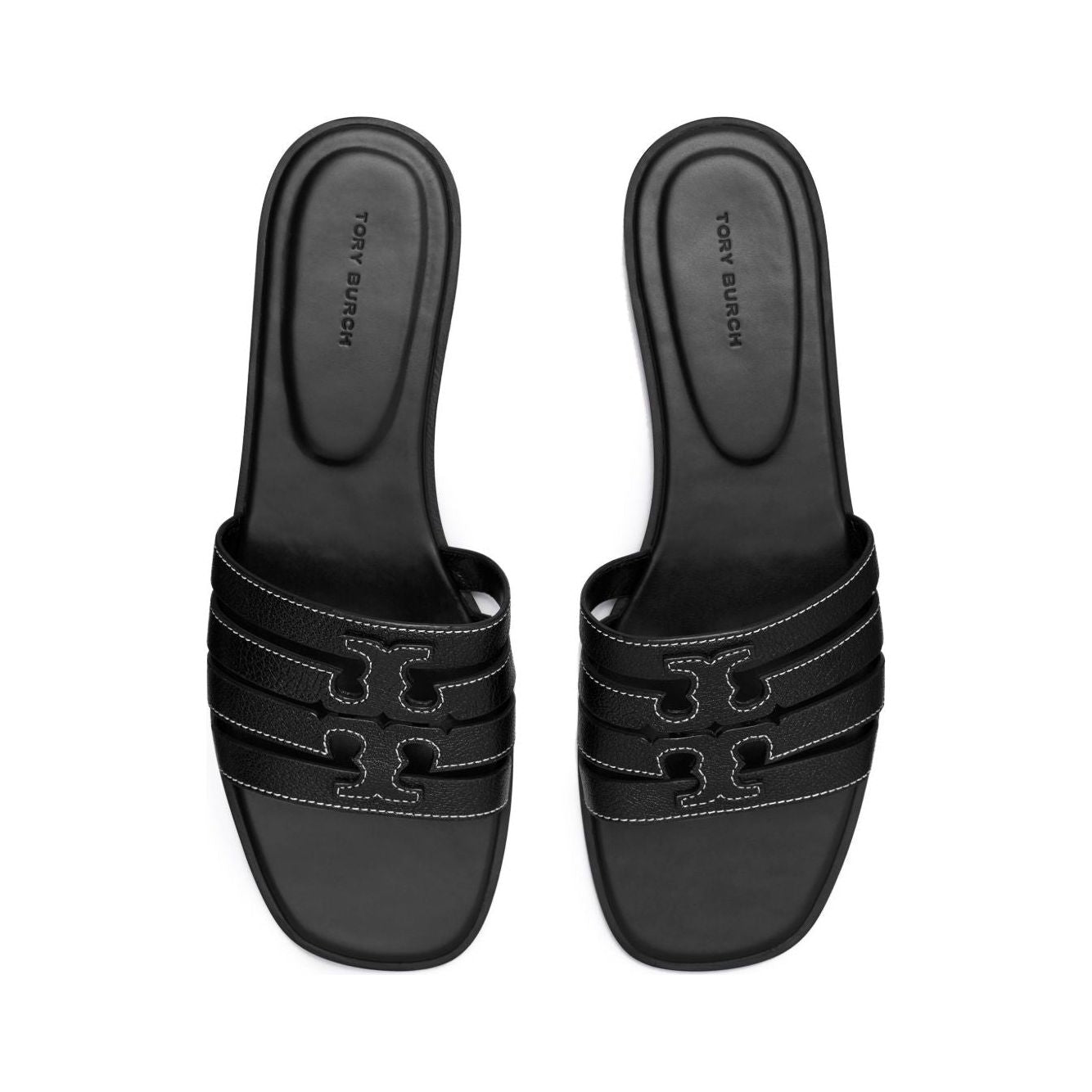 Tory Burch Ines slider sandal with straps Sandals Tory Burch Dark Slate Gray