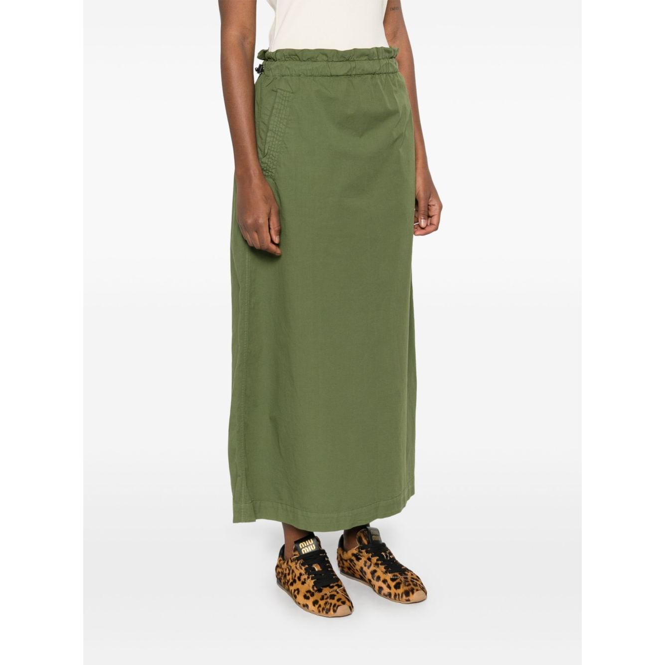Woolrich cotton long skirt Skirts Woolrich White Smoke