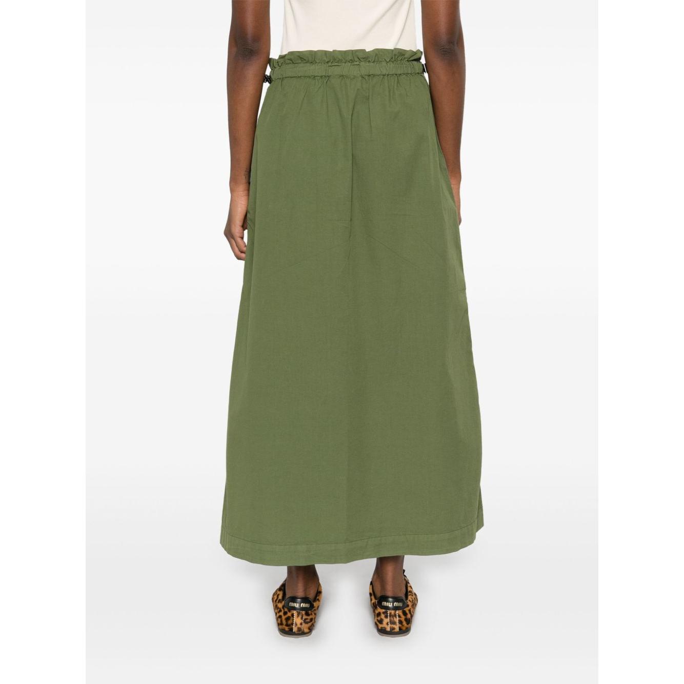 Woolrich cotton long skirt Skirts Woolrich White Smoke