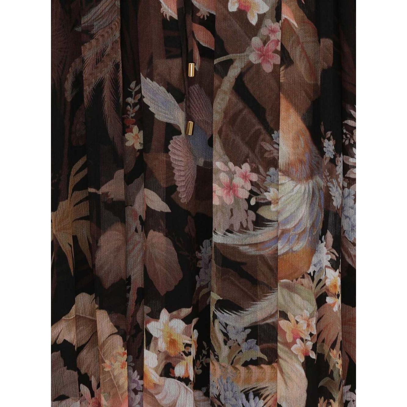 Zimmermann Illuminate Drawn Sheath Dress Dresses Zimmermann Dark Slate Gray