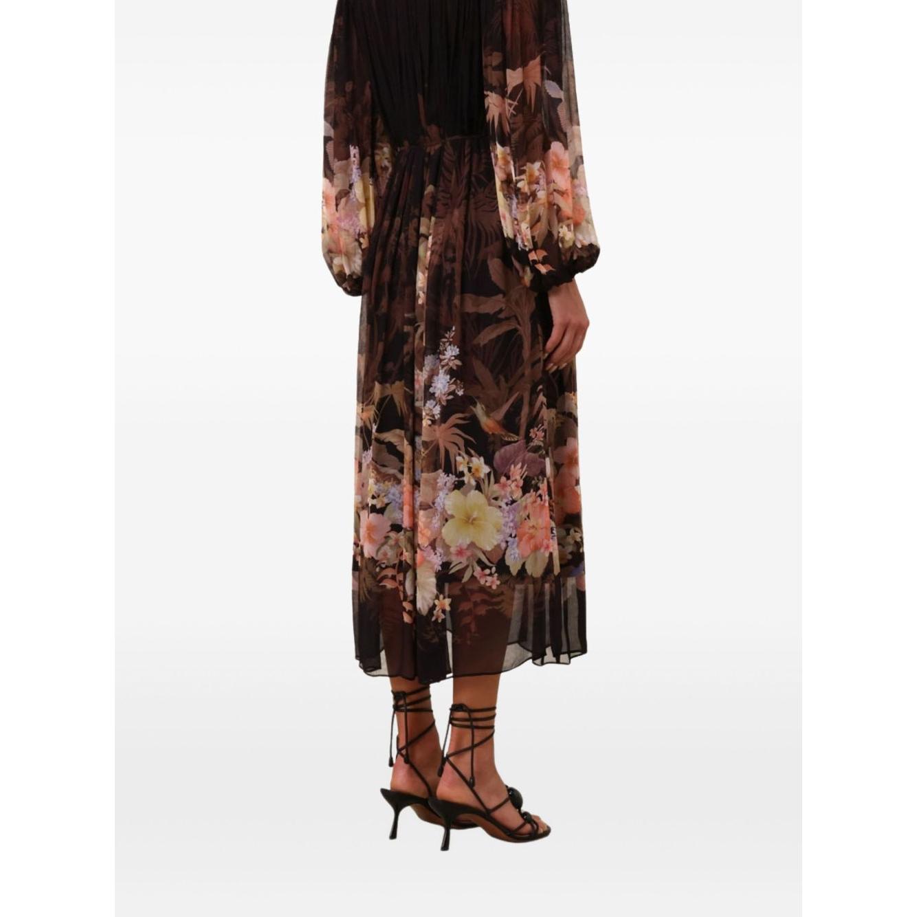 Zimmermann Illuminate Drawn Sheath Dress Dresses Zimmermann Black