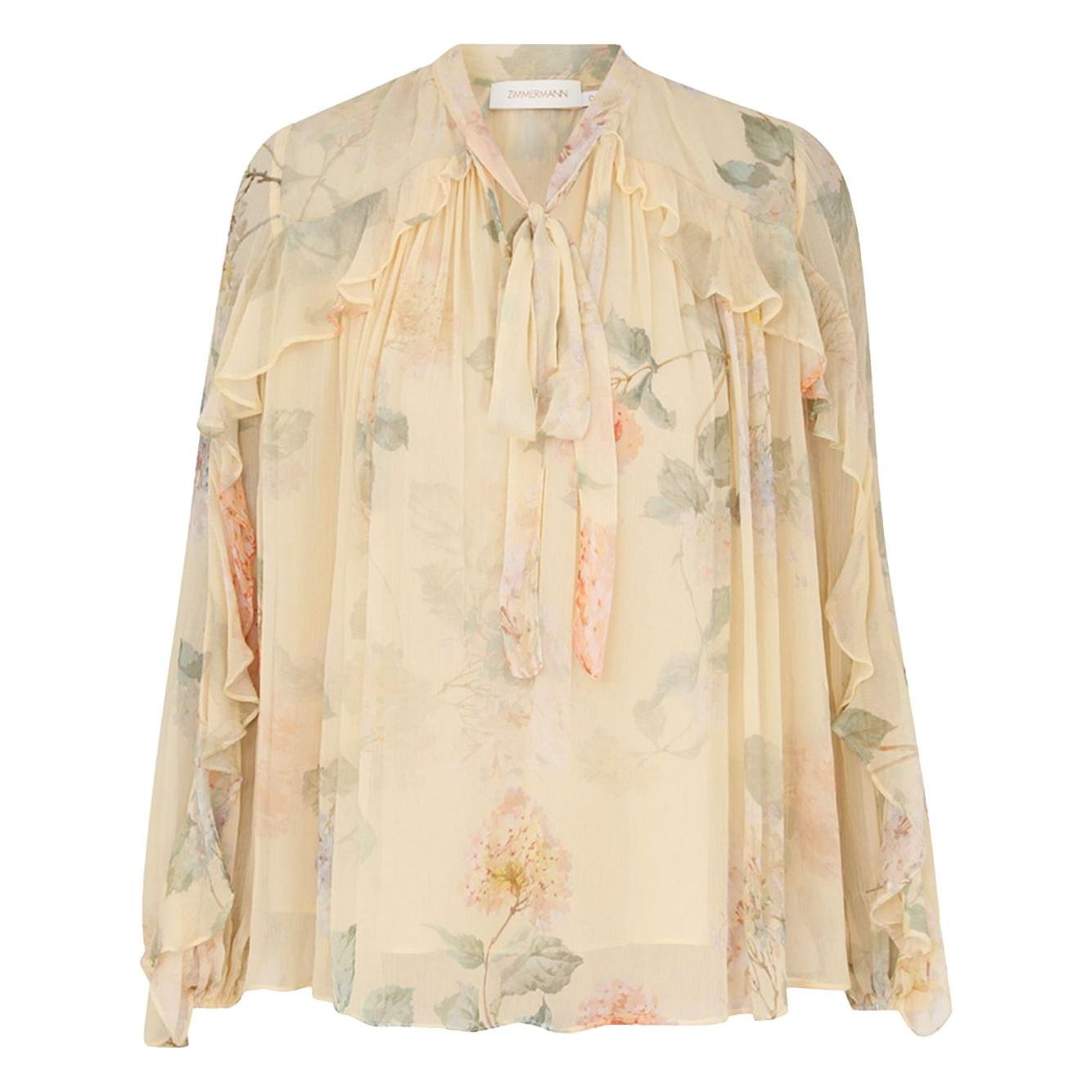 Zimmermann Illuminate blouse Topwear Zimmermann Wheat