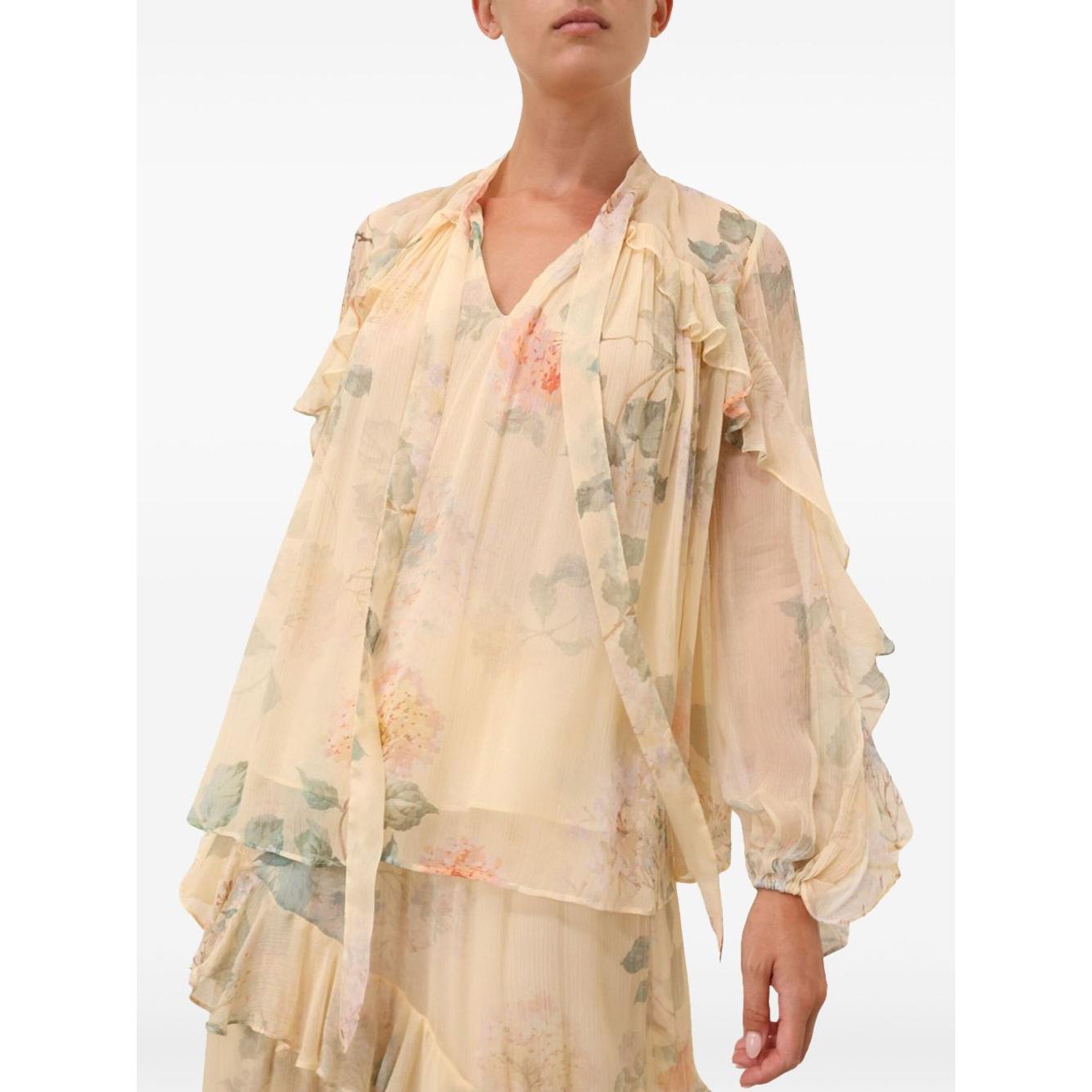 Zimmermann Illuminate blouse Topwear Zimmermann Bisque