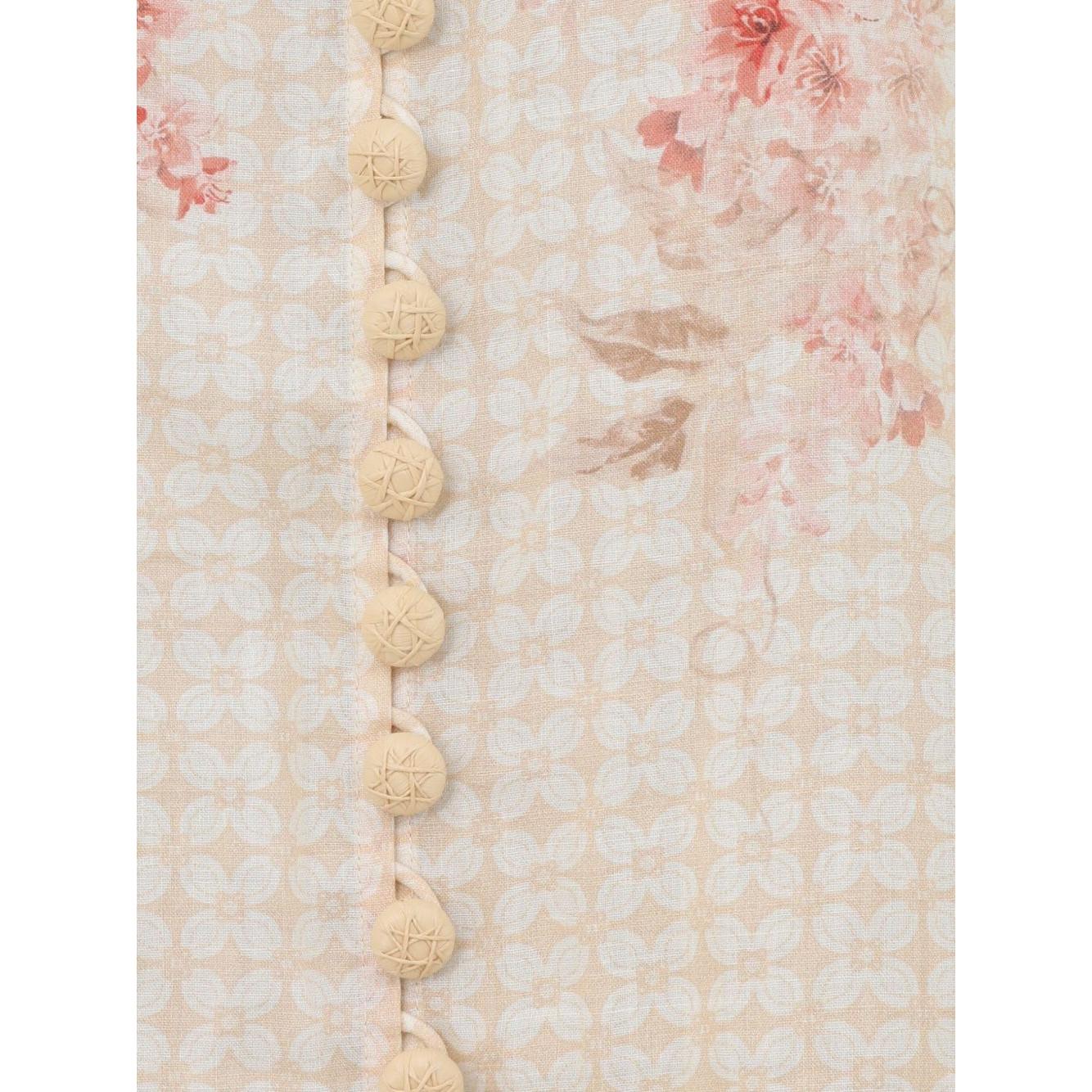Zimmermann Illuminate blouse Shirts Zimmermann Light Gray