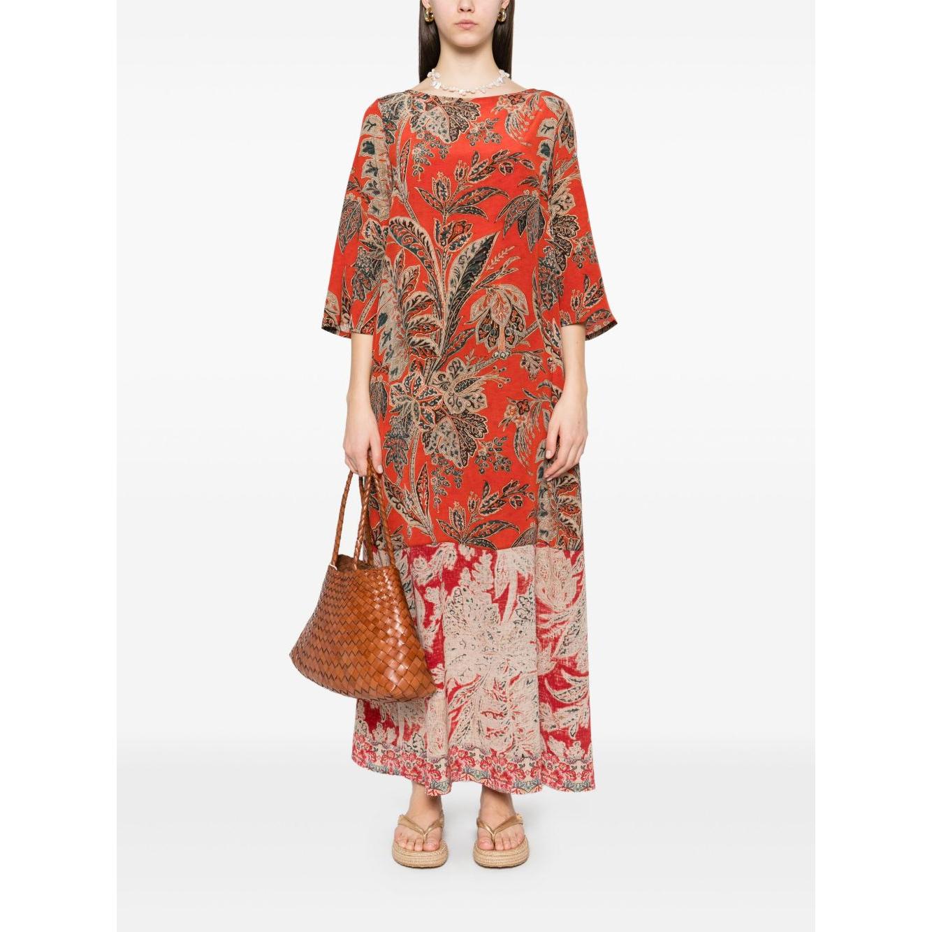 Pierre Louis Mascia TRAPEZIO Dress Silk Dresses Pierre Louis Mascia White Smoke
