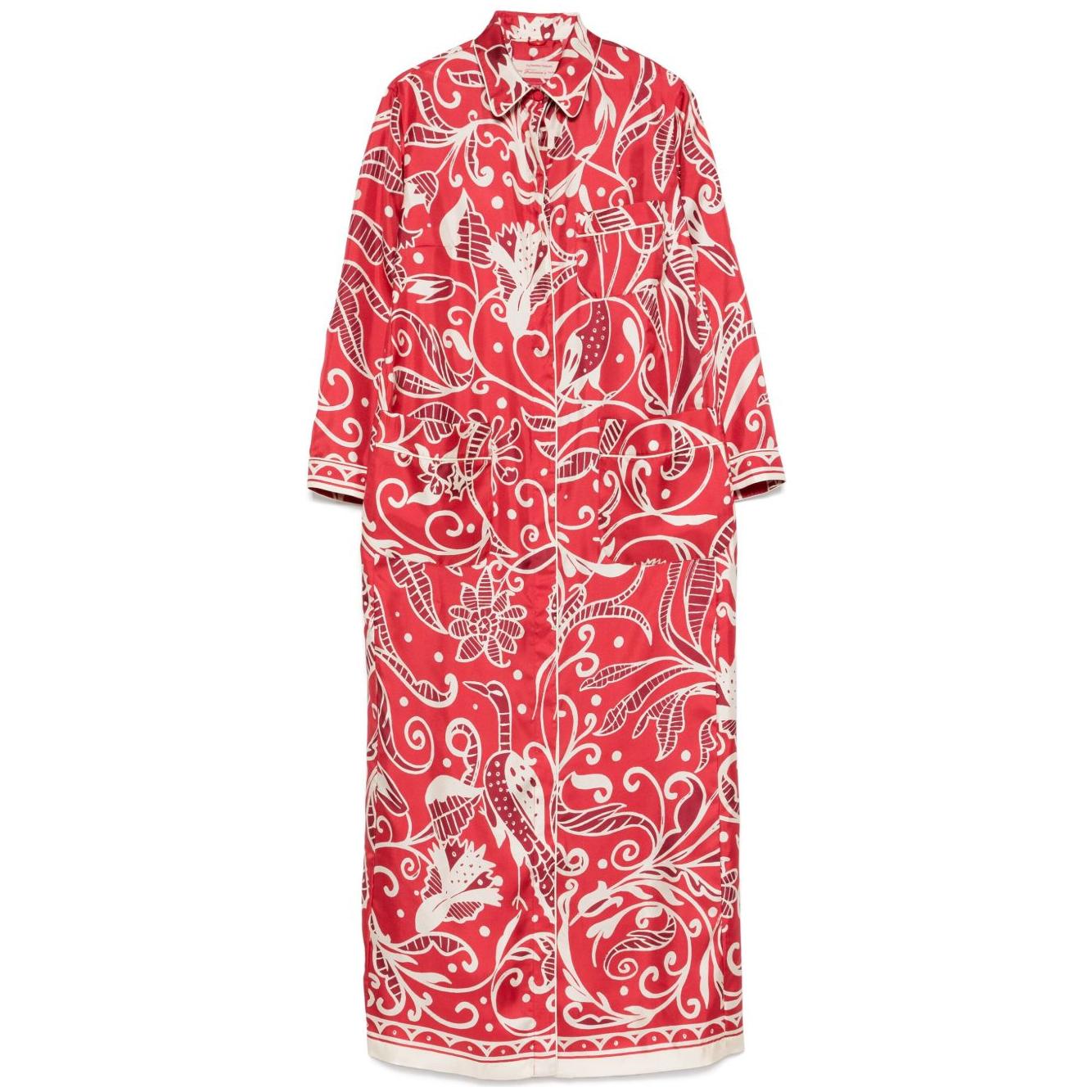 F.R.S . F.R.S. Chemisier with print Dresses F.R.S . Bisque