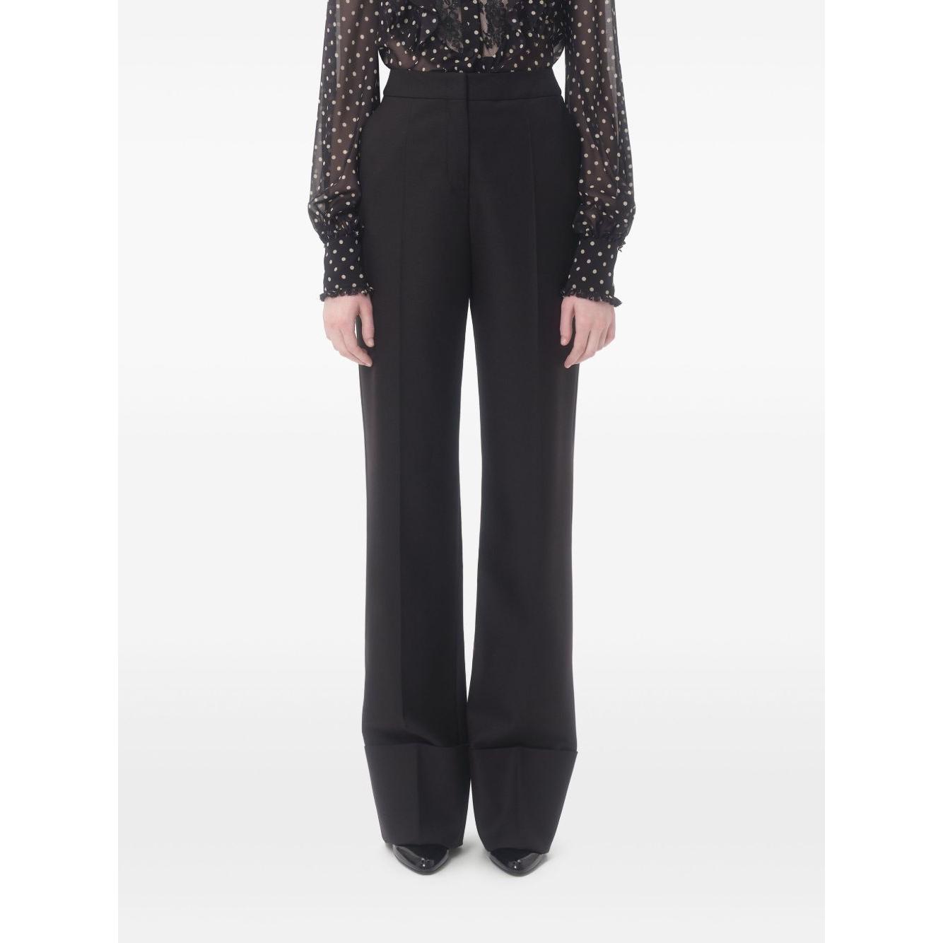 Valentino virgin wool pants Trousers Valentino White Smoke