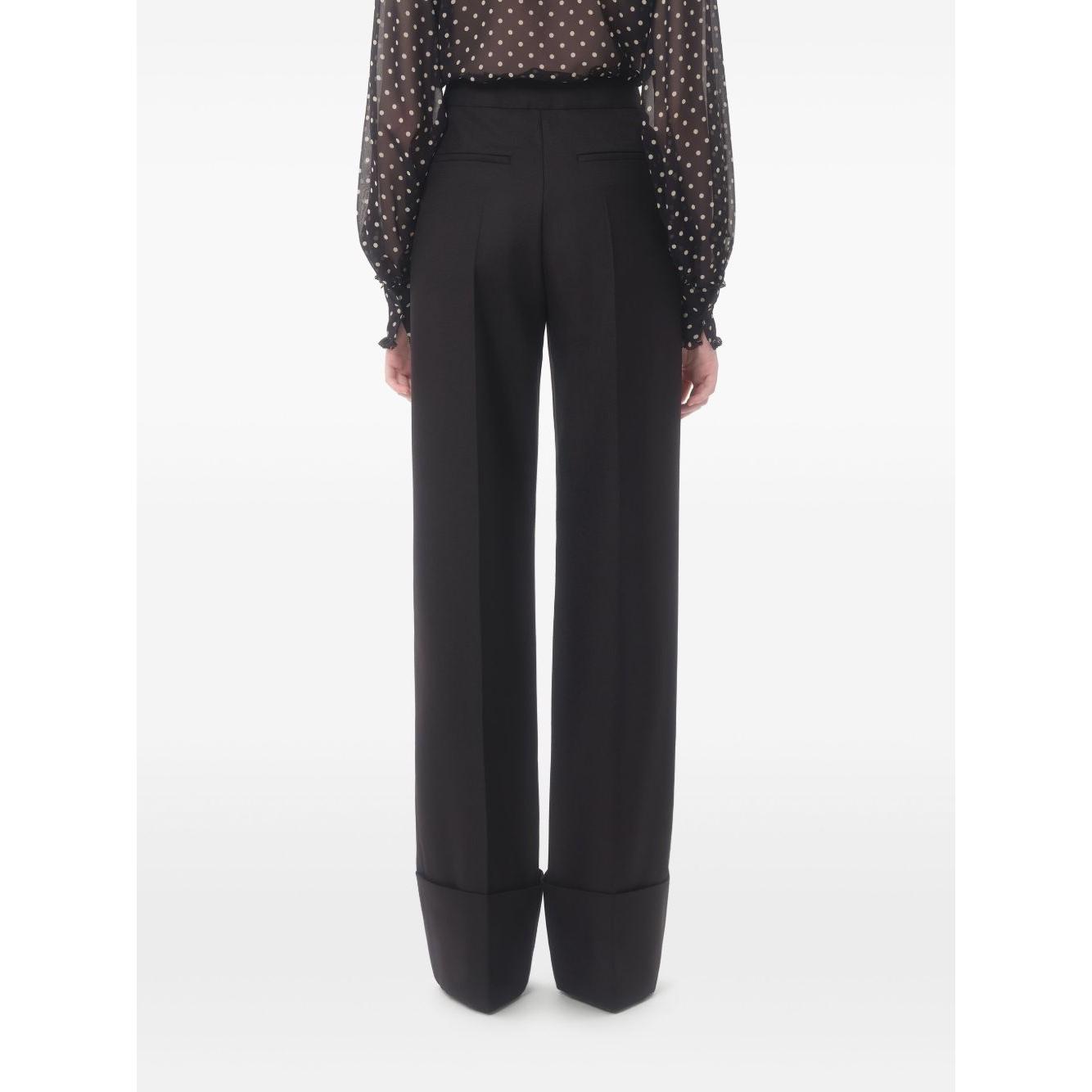 Valentino virgin wool pants Trousers Valentino White Smoke