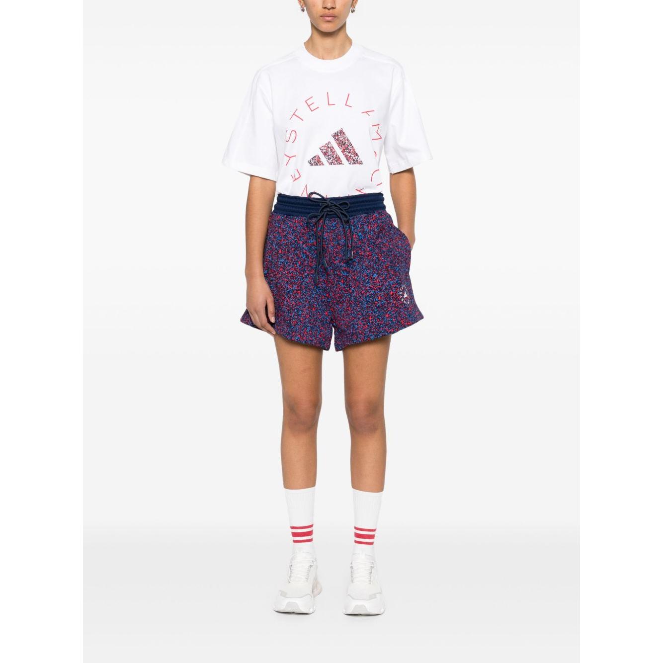 Adidas By Stella McCartney cotton shorts Short trousers Adidas By Stella McCartney White Smoke
