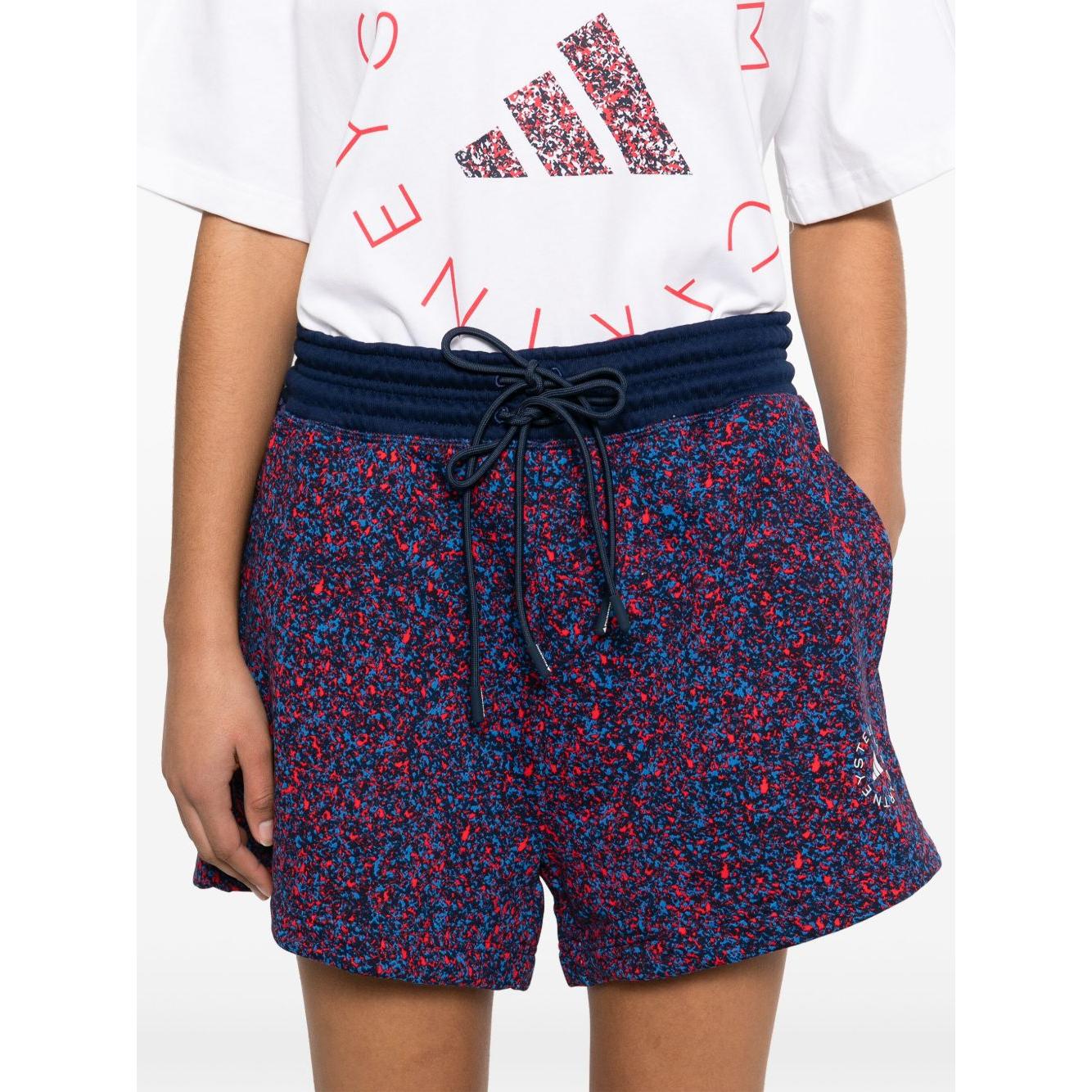 Adidas By Stella McCartney cotton shorts Short trousers Adidas By Stella McCartney White Smoke