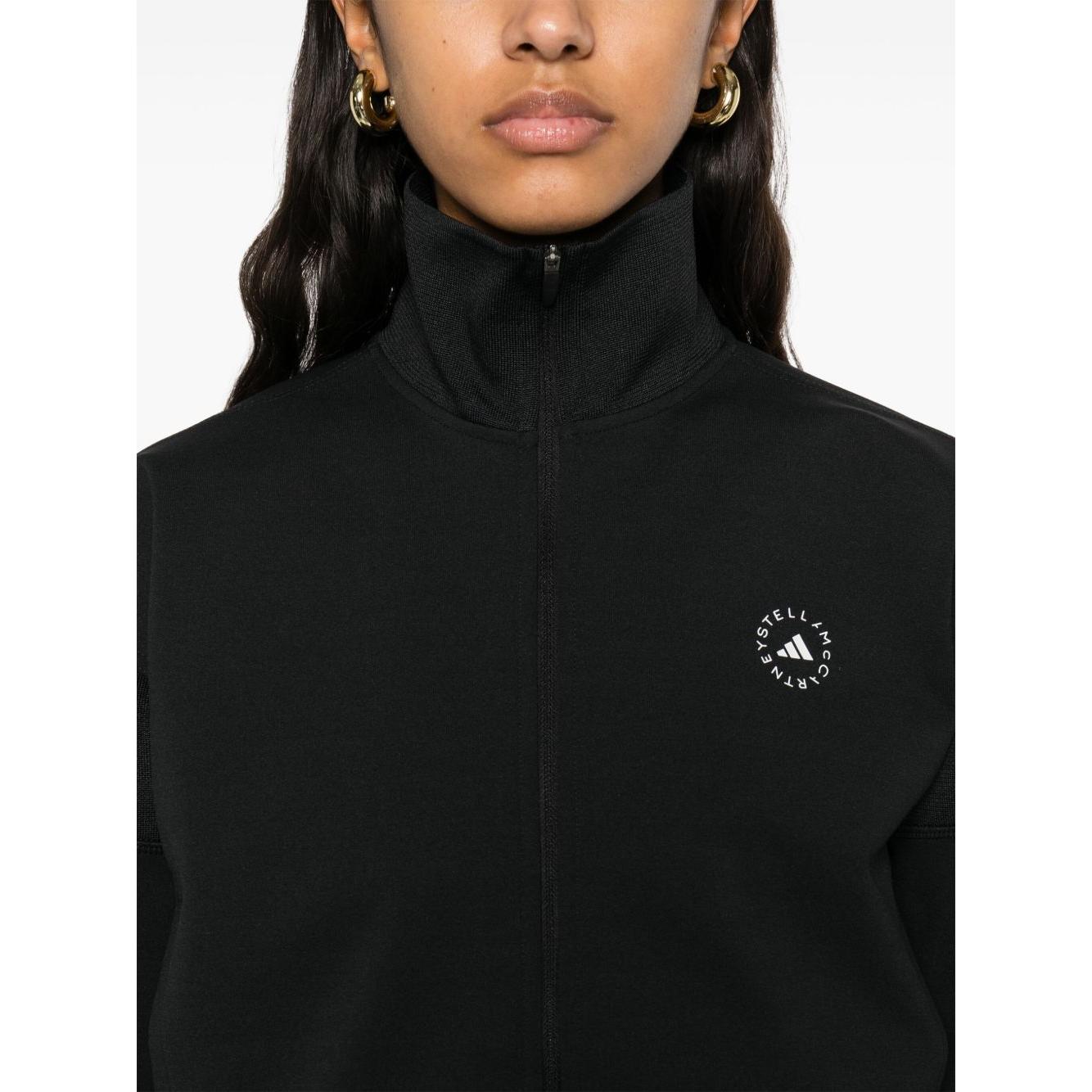 Adidas By Stella McCartney logo knitted track jacket Topwear Adidas By Stella McCartney Light Gray